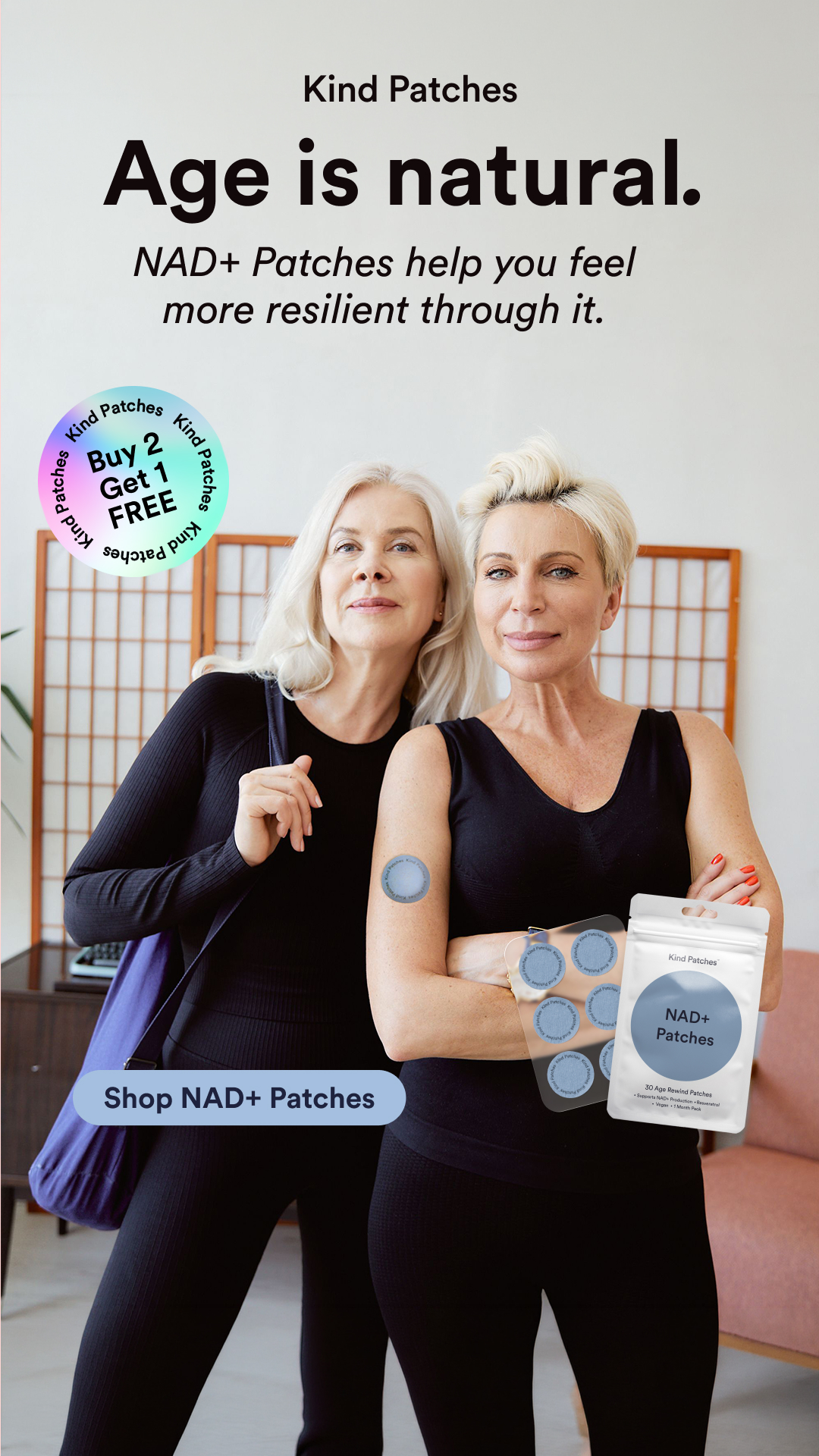 Kind Patches Facebook ad