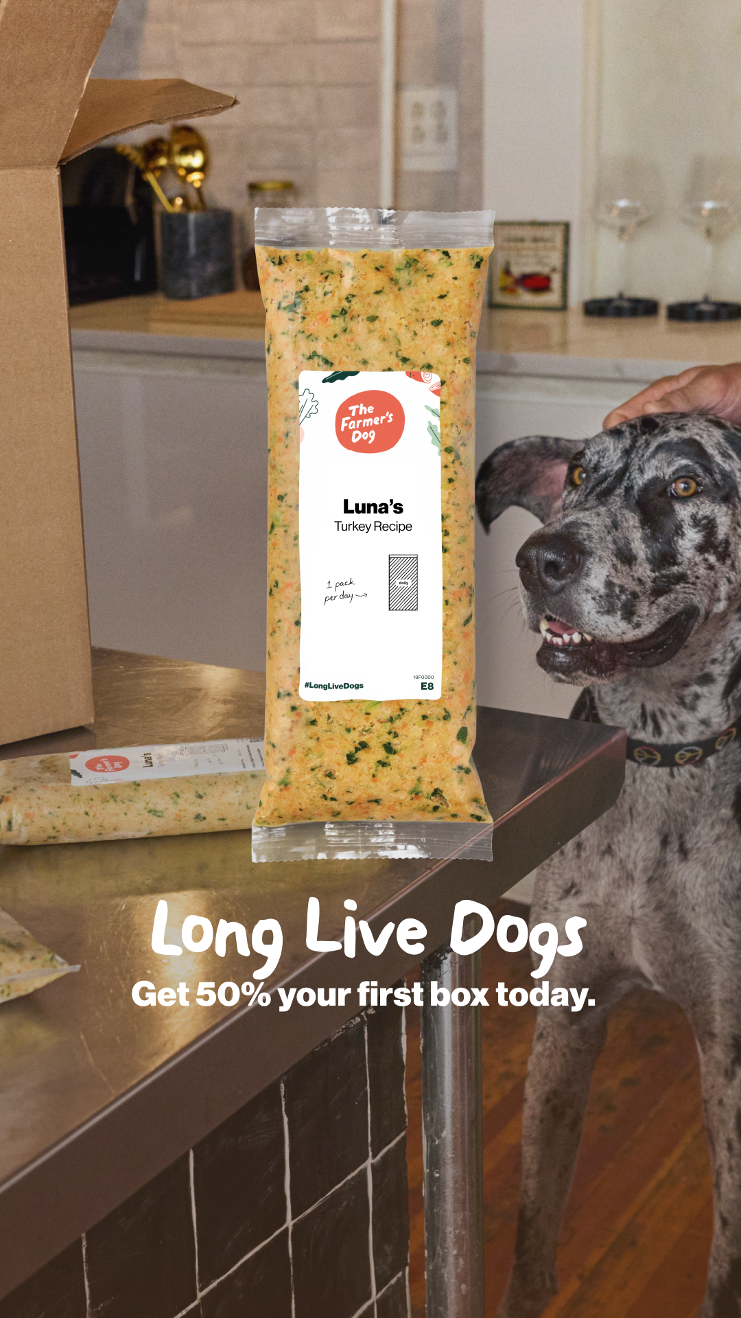 The Farmer's Dog Facebook ad