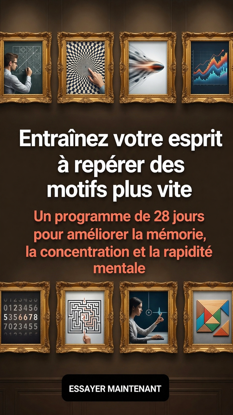 Impulse: Brain Training & Self-Discovery Facebook ad