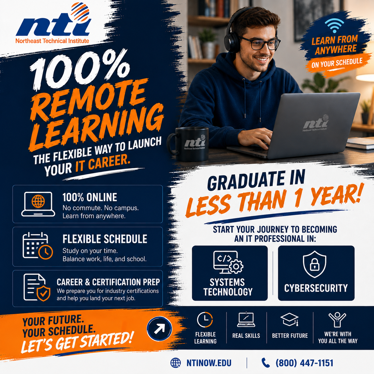 Northeast Technical Institute Facebook ad