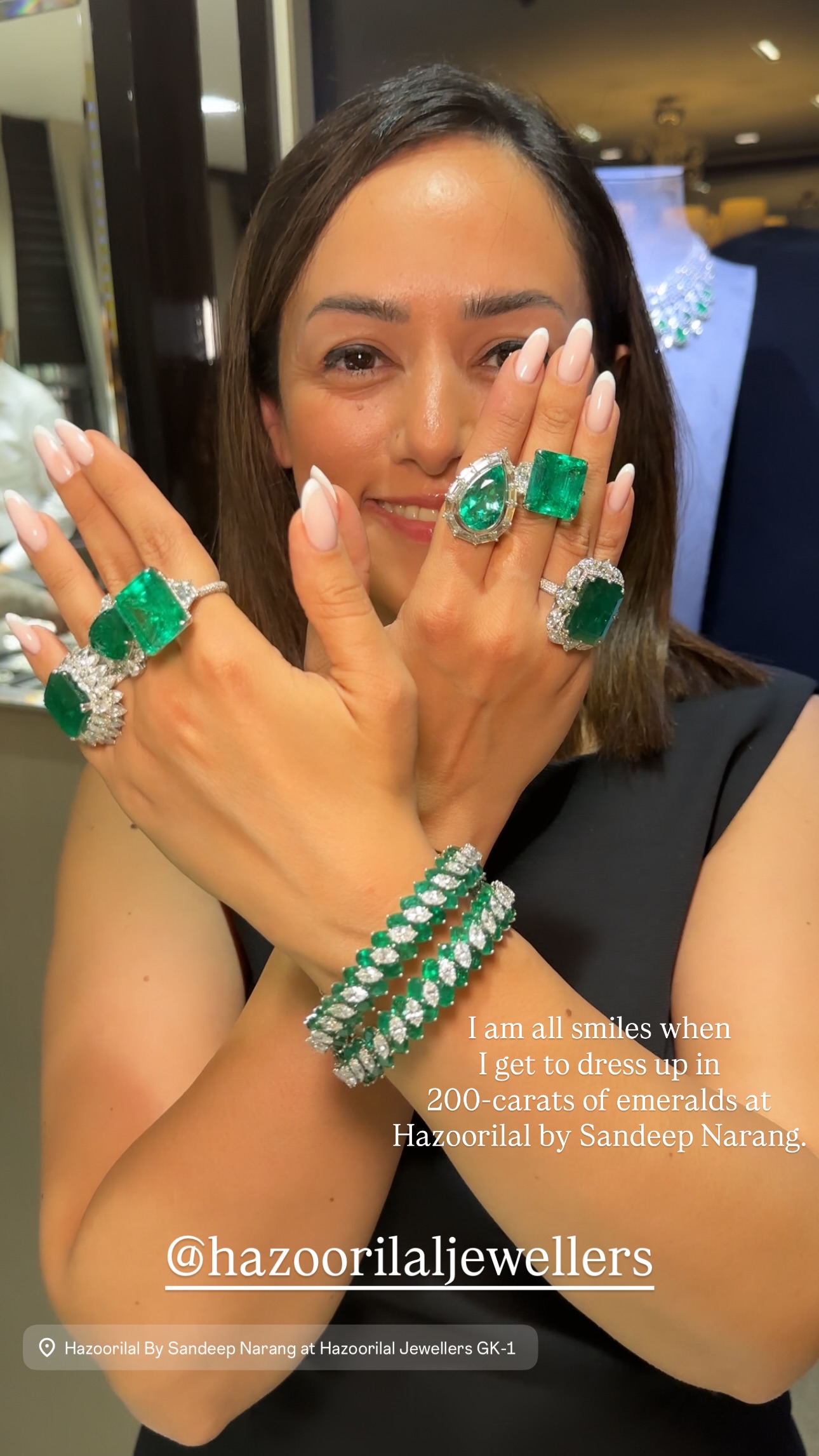 Champagne Gem Facebook ad