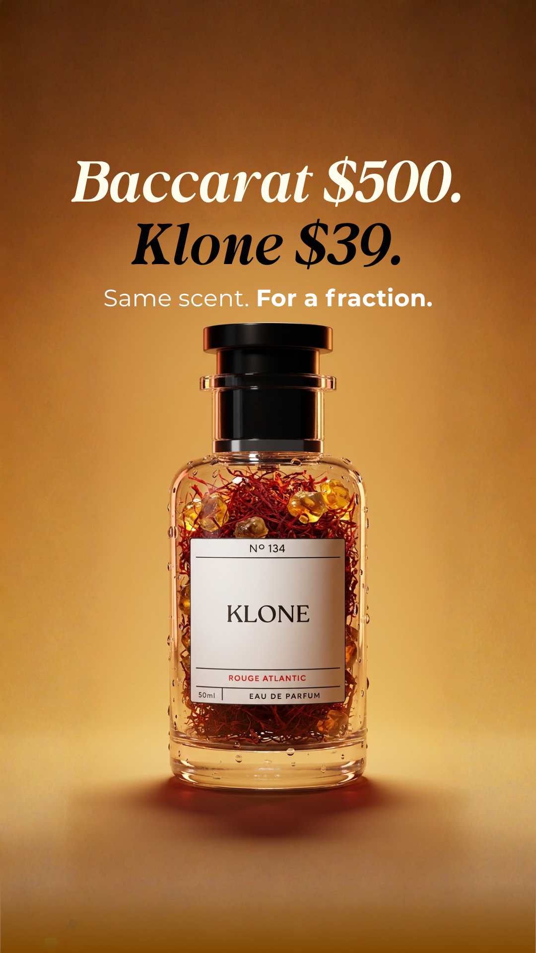 Klone Scents Facebook ad