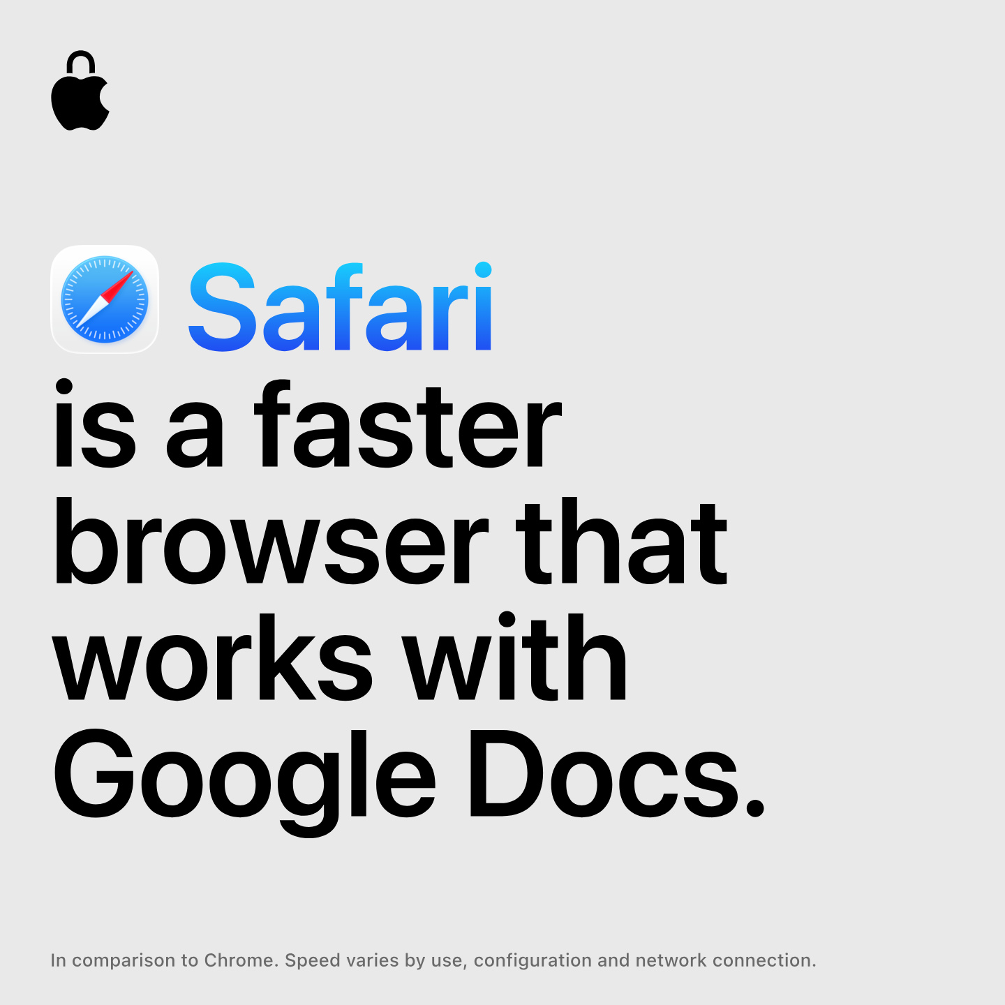 Apple Facebook ad