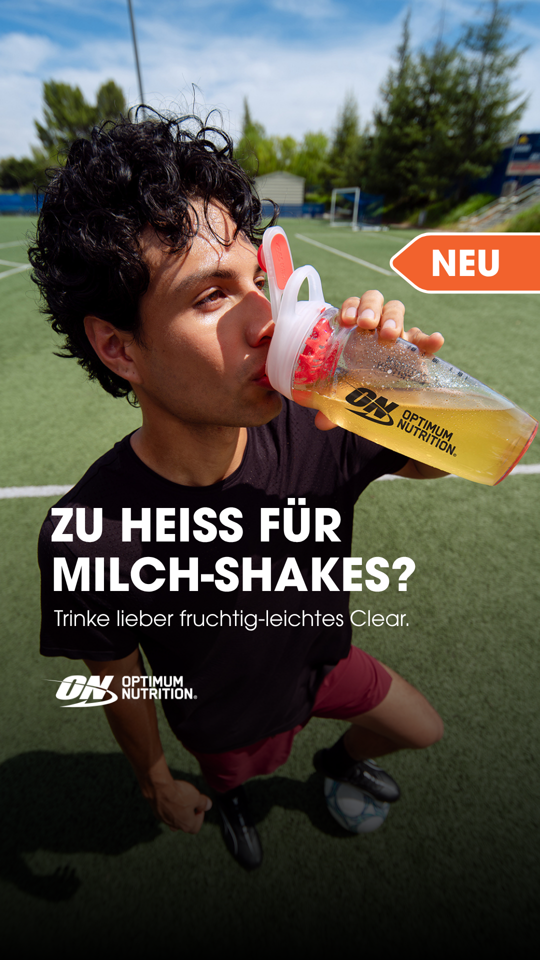 Optimum Nutrition Facebook ad from Jul 25, 2026