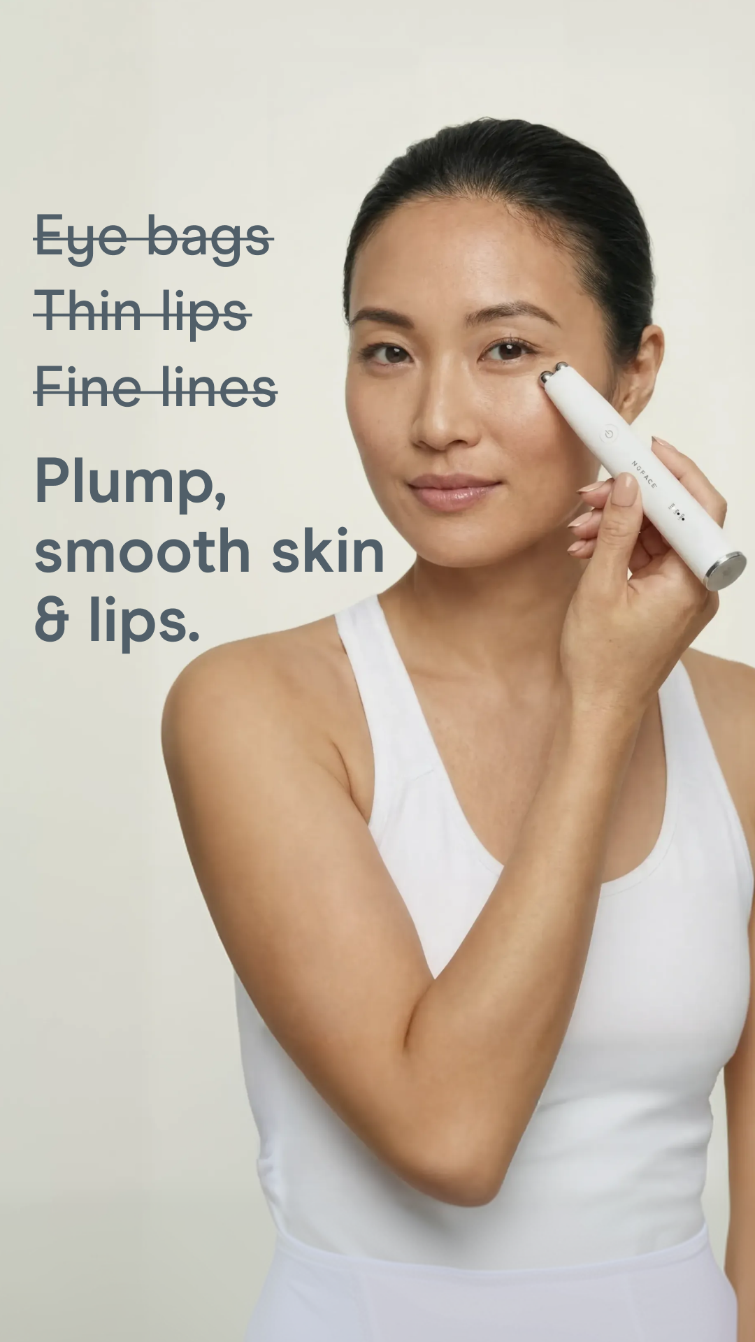 NuFACE Facebook ad