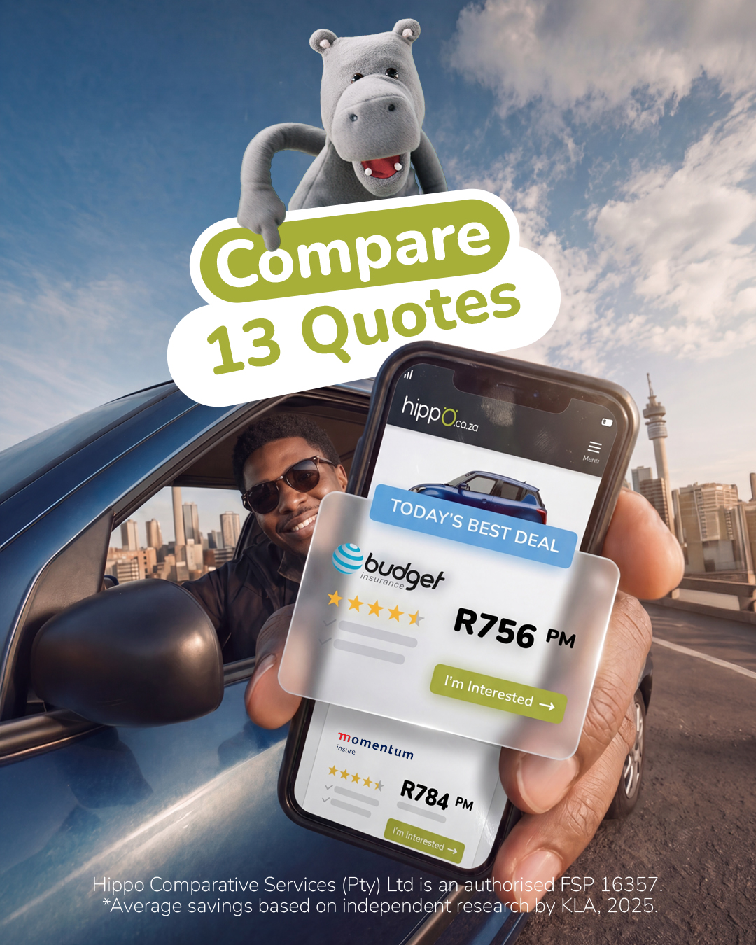 Hippo.co.za Facebook ad