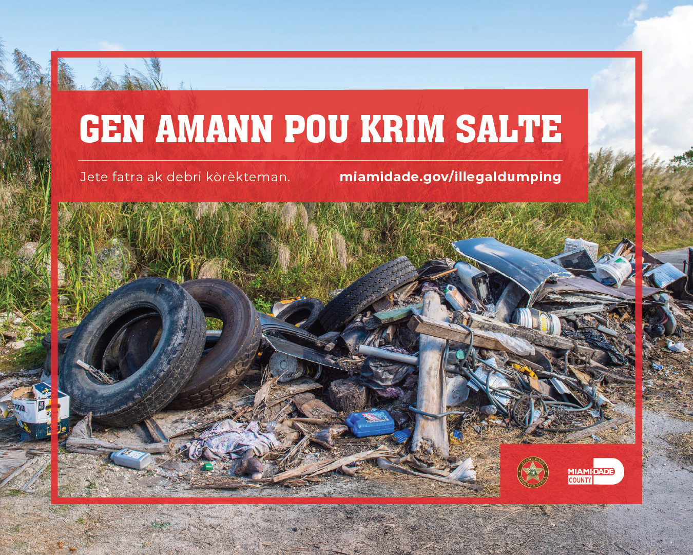 Miami-Dade County Solid Waste Management Facebook ad