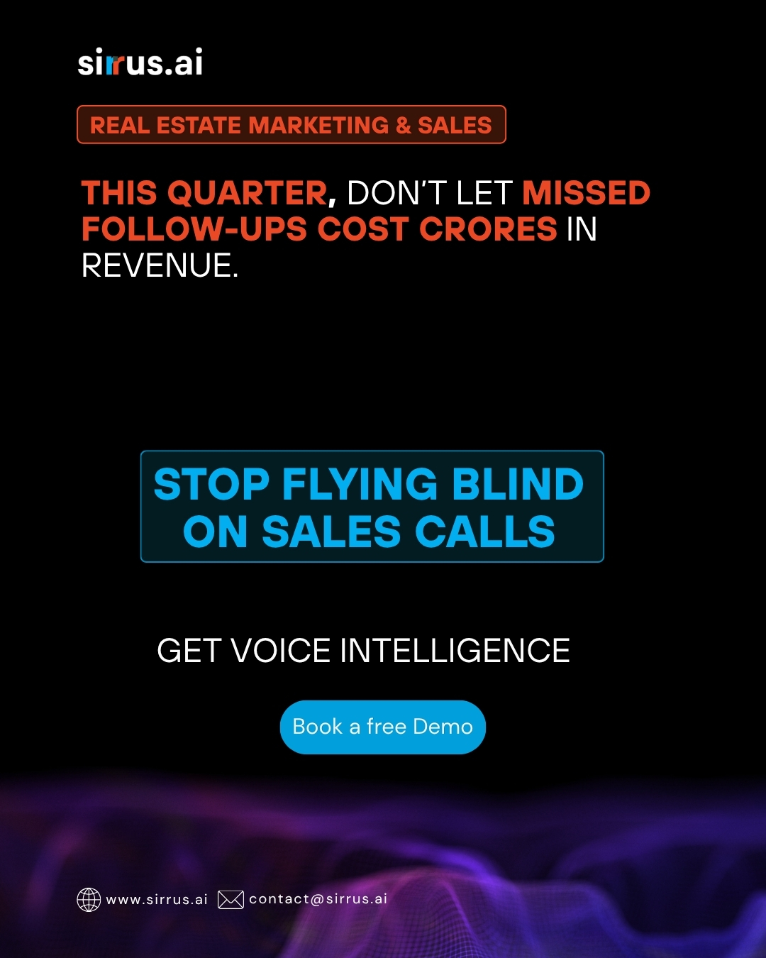 Sirrus.ai Facebook ad