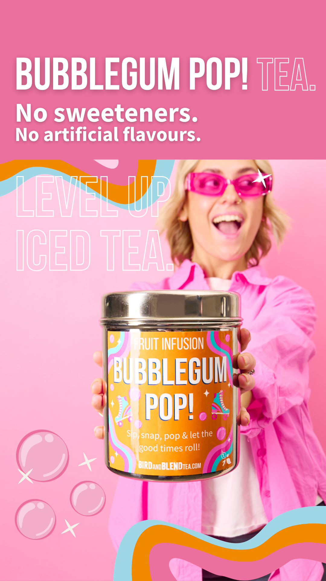 Bird & Blend Tea Co. Facebook ad