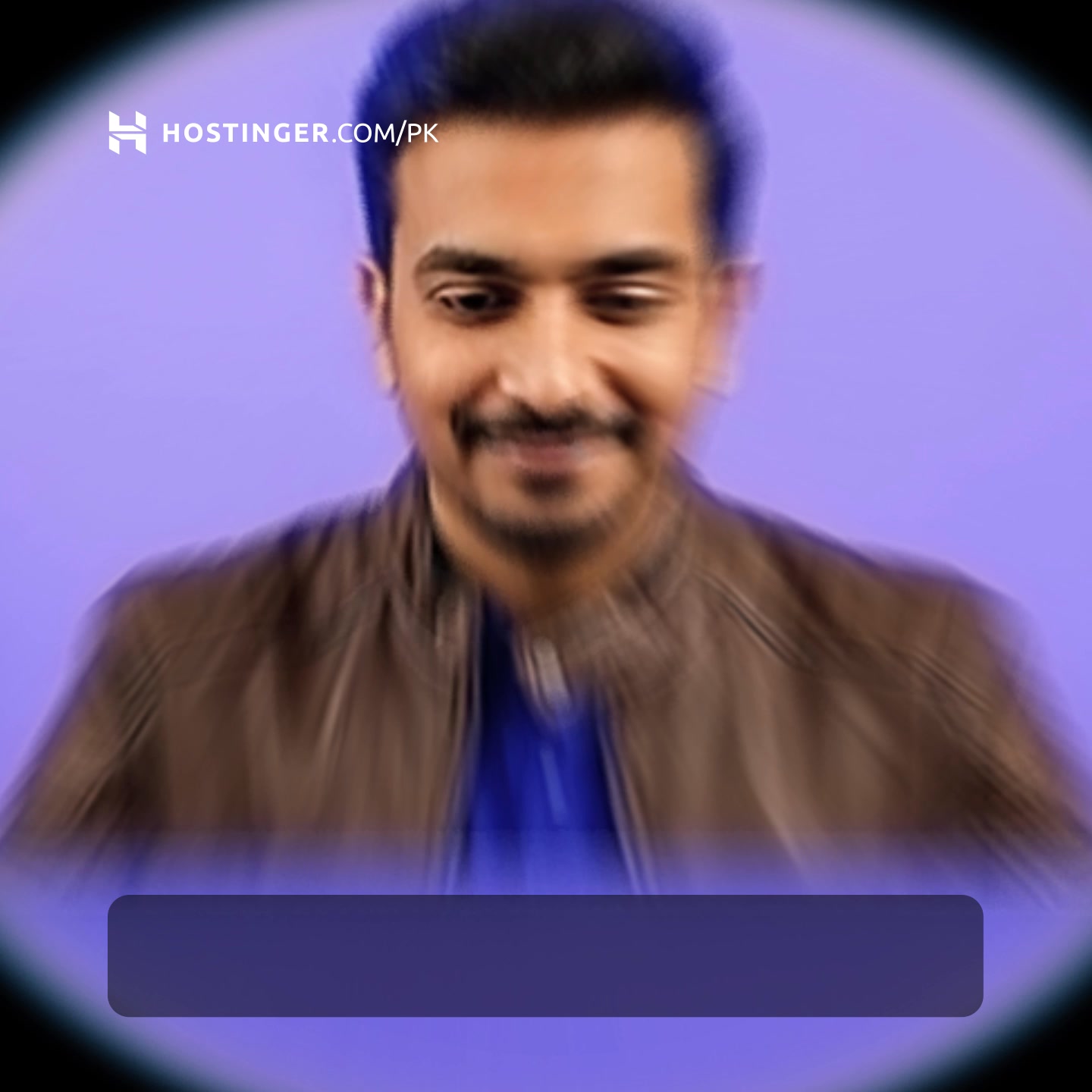 Hostinger Facebook ad: Stand out with a unique domain name