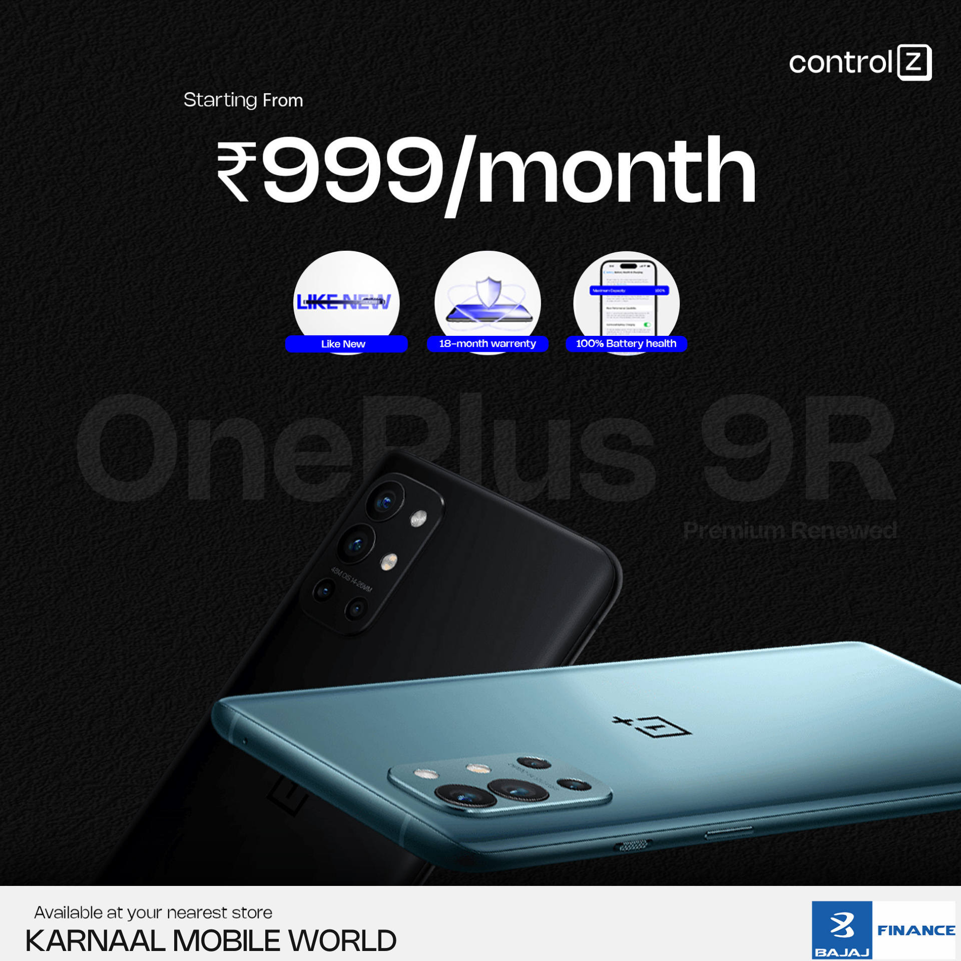 ControlZ Facebook ad: Karnaal Mobile World-9518197000