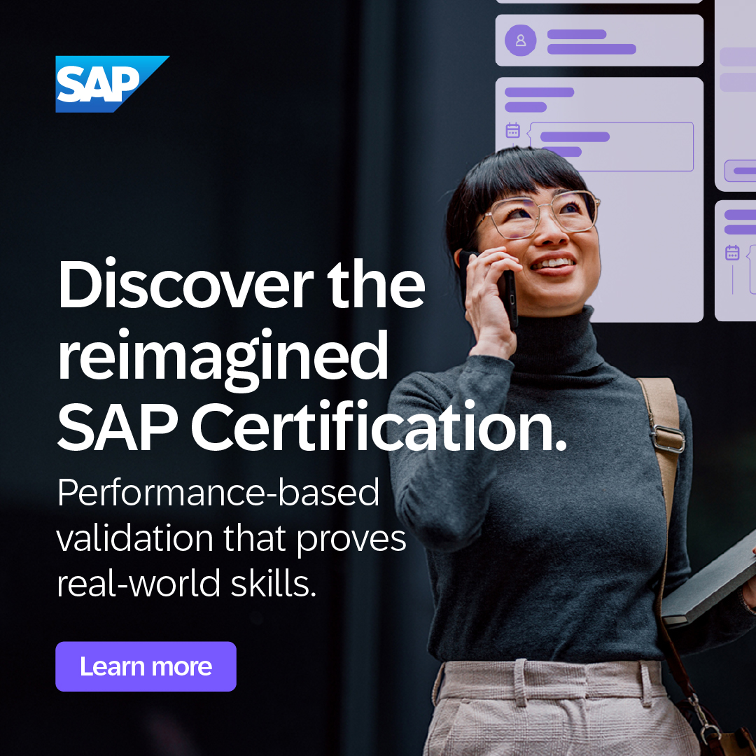 SAP Facebook ad