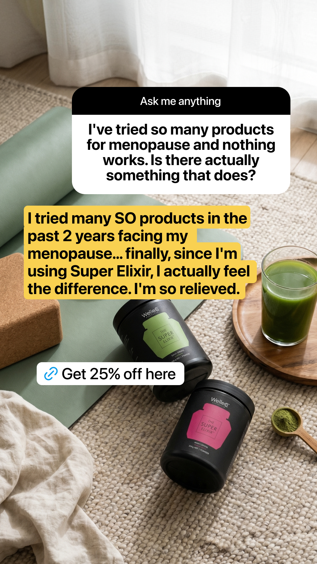 WelleCo Facebook ad