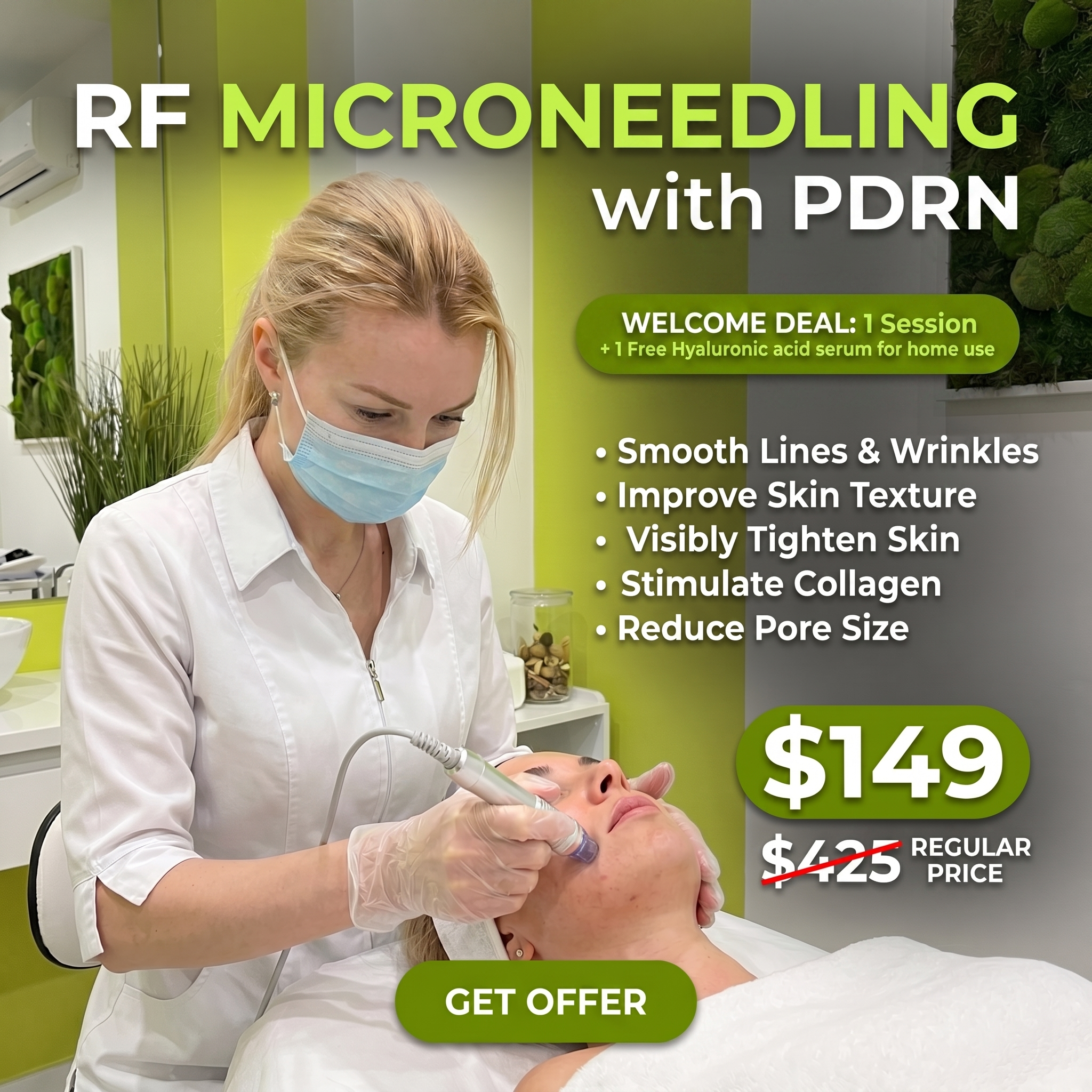 Green Leaf Medi Spa Facebook ad