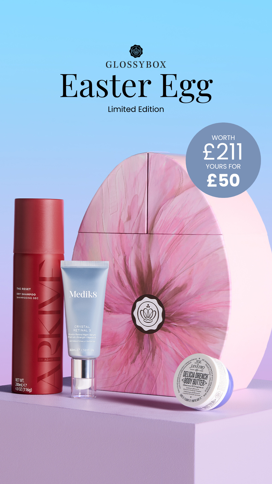GlossyBox.co.uk Facebook ad from Mar 10, 2026