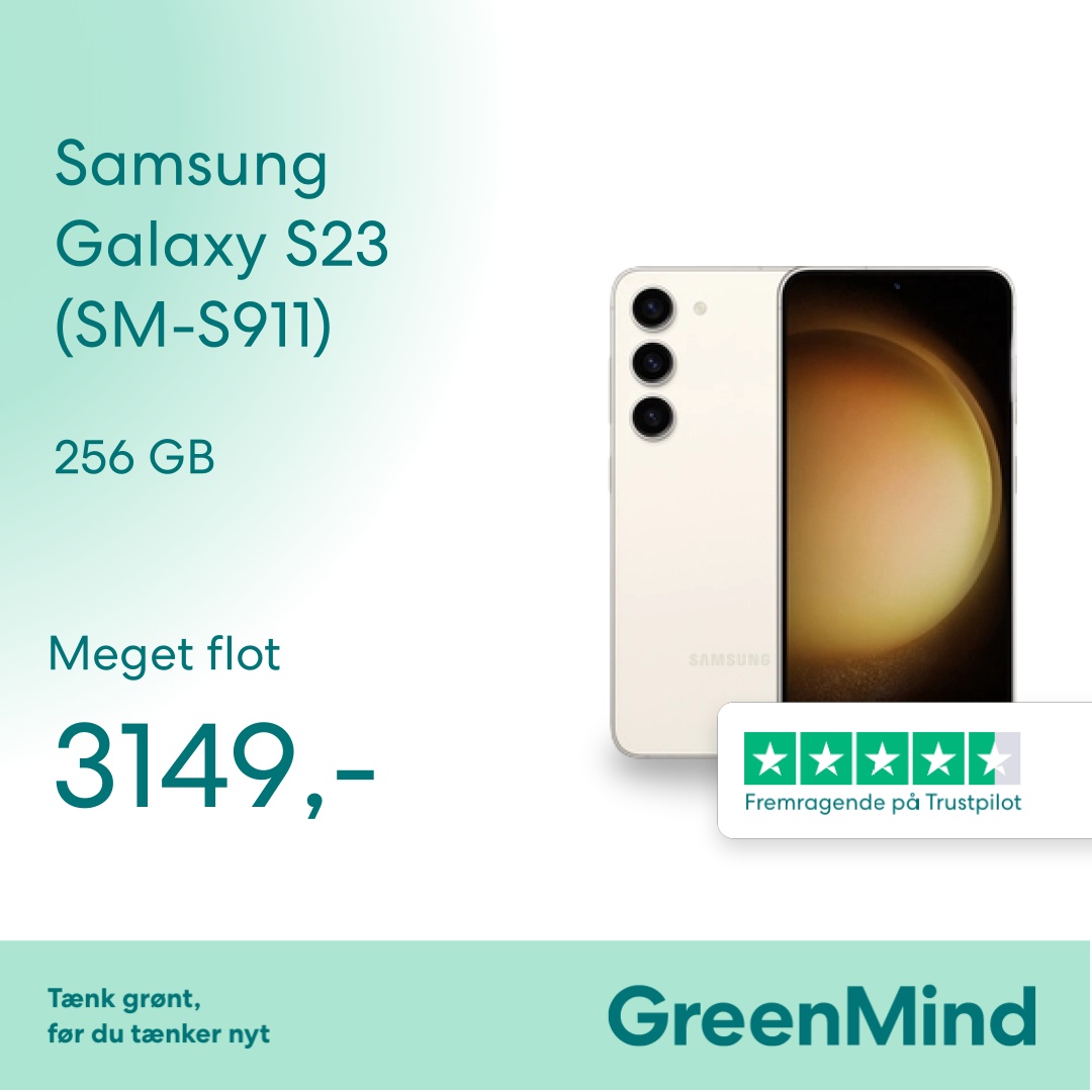 GreenMind Facebook ad: GreenMind | Brugt elektronik med 3 års garanti