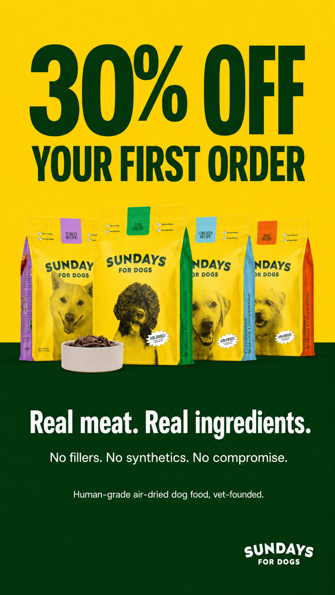 Sundays Facebook ad