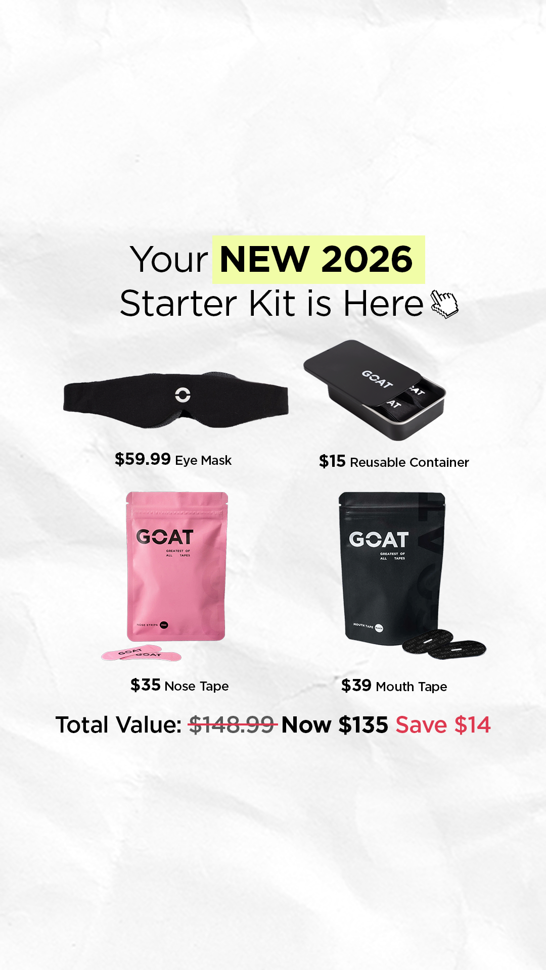 The GOAT  Facebook ad