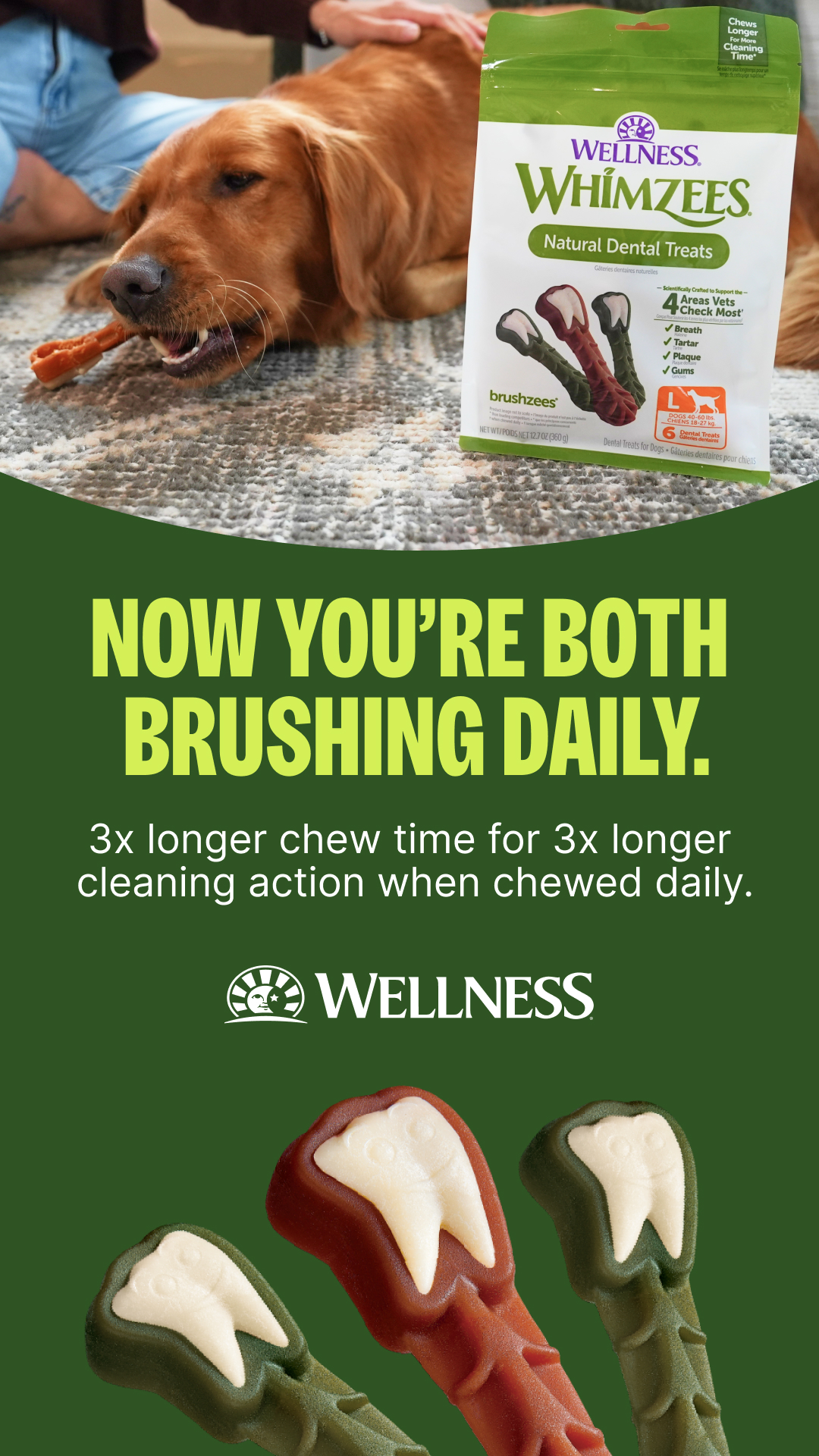 Wellness Pet Food Facebook ad