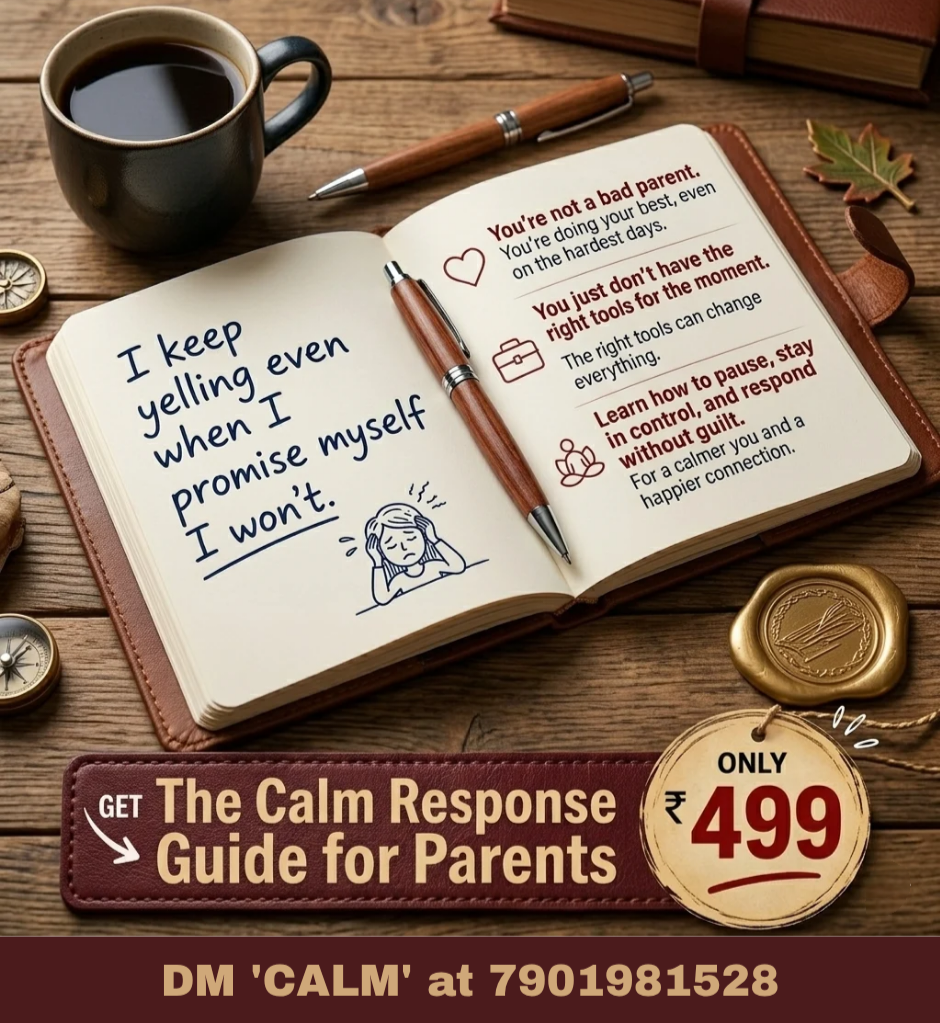 Raise Them Mindfully Facebook ad: Calm Parenting Starts Here