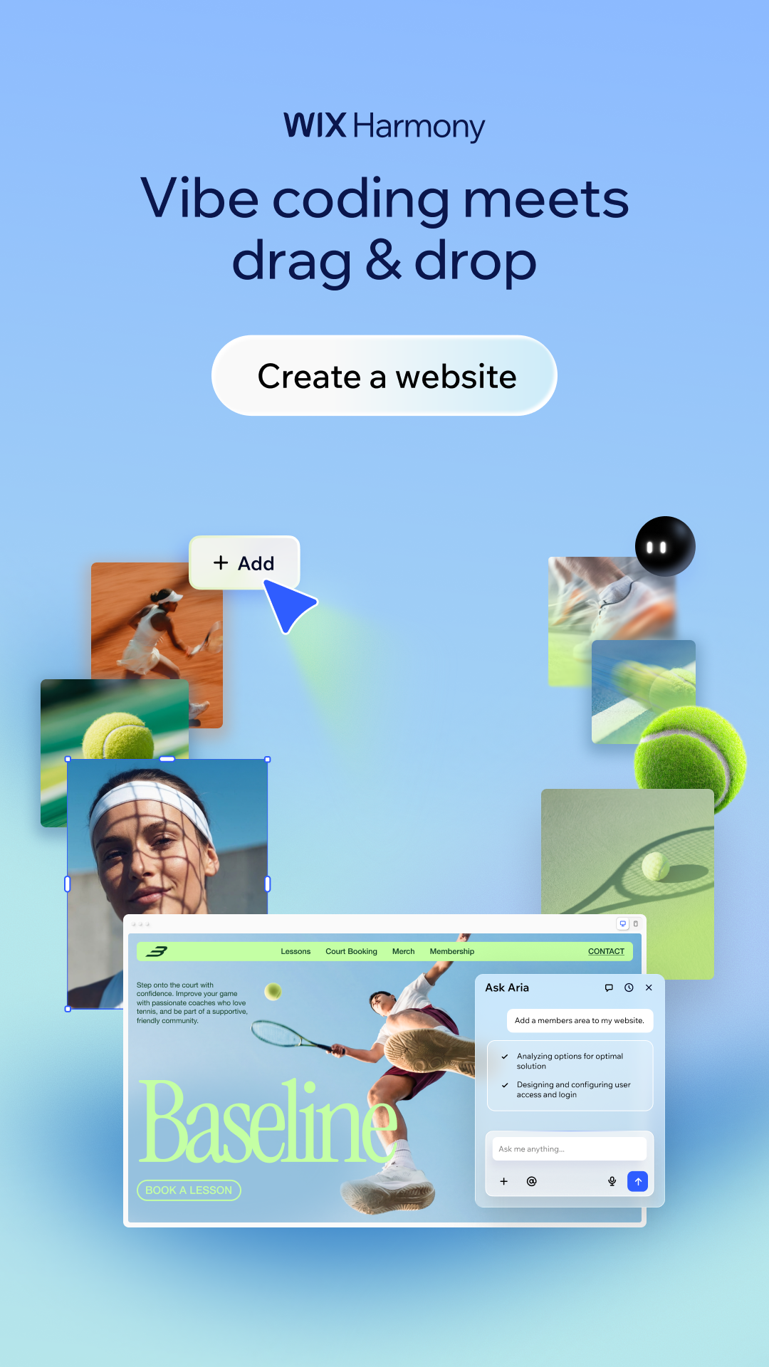 Wix Facebook ad