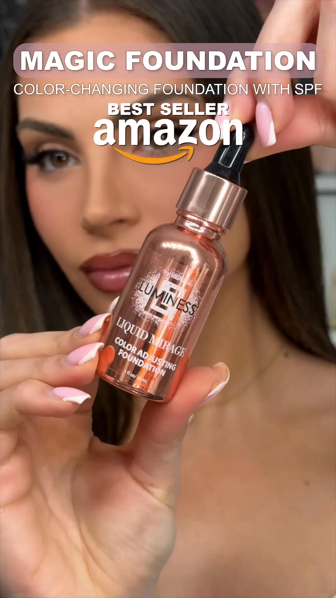 LUMINESS Facebook ad: Available on Amazon Now