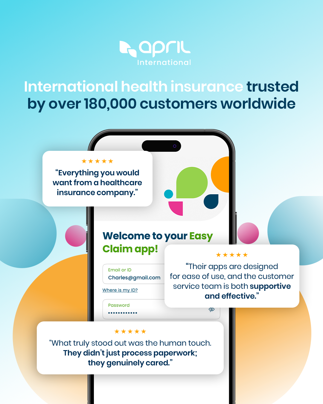 APRIL International Facebook ad