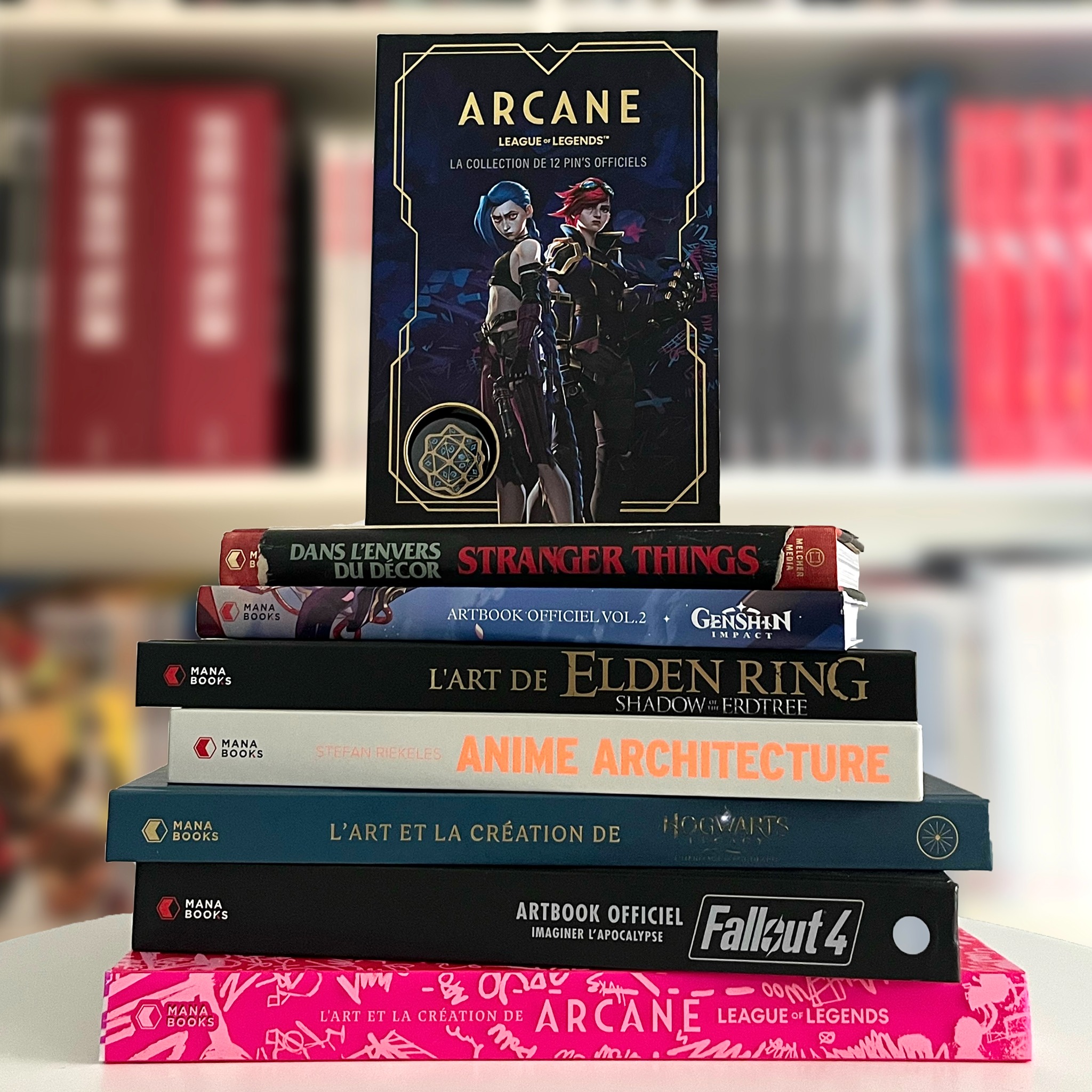 Mana Books Facebook ad: Culture gaming en livre?