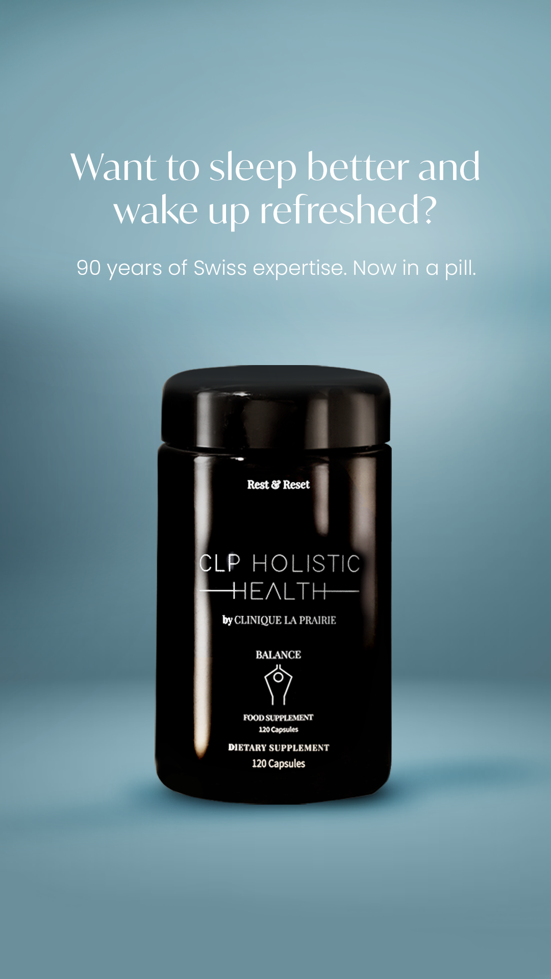 Holistic Health by Clinique La Prairie Facebook ad