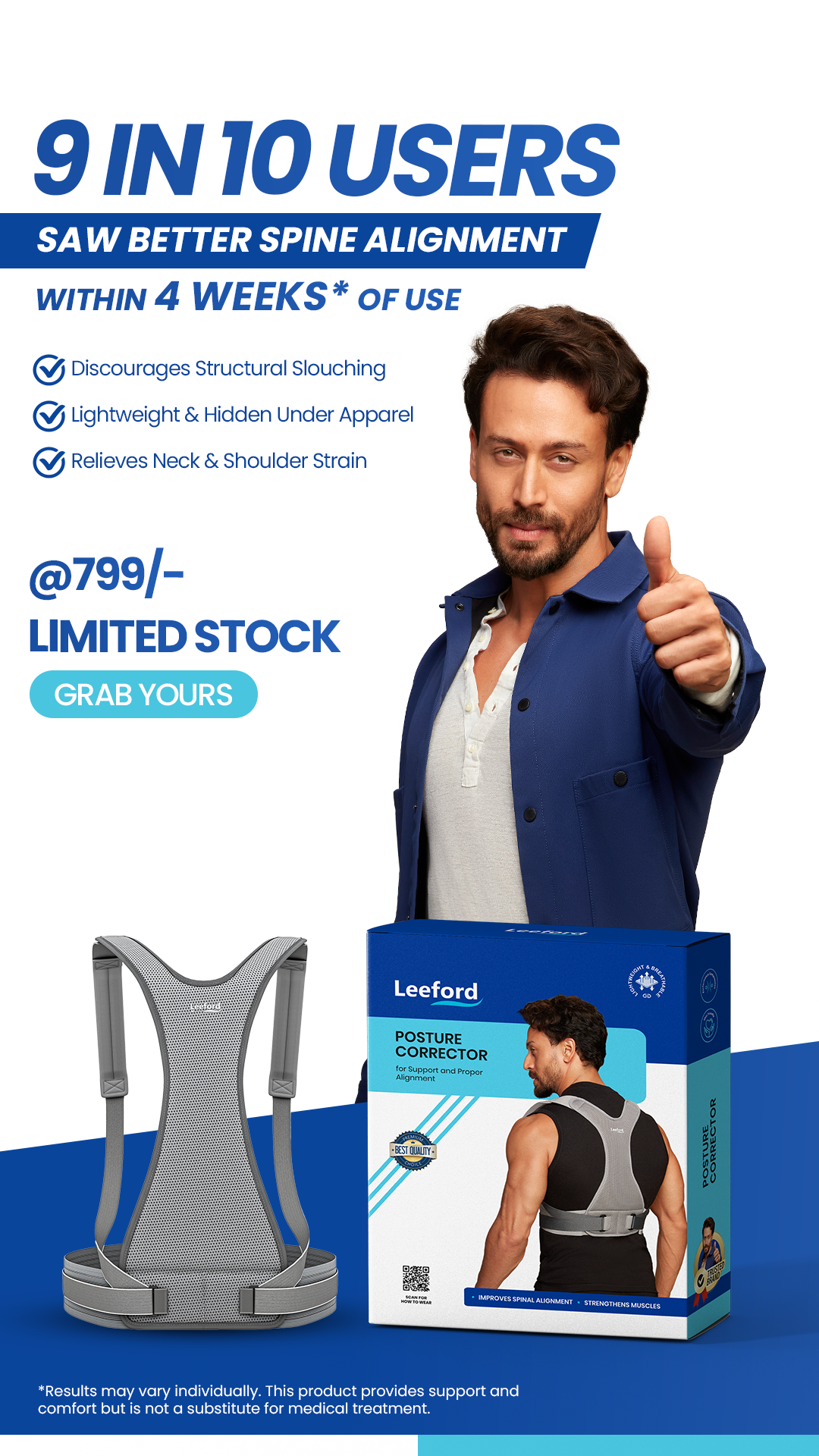Tiger Shroff Facebook ad