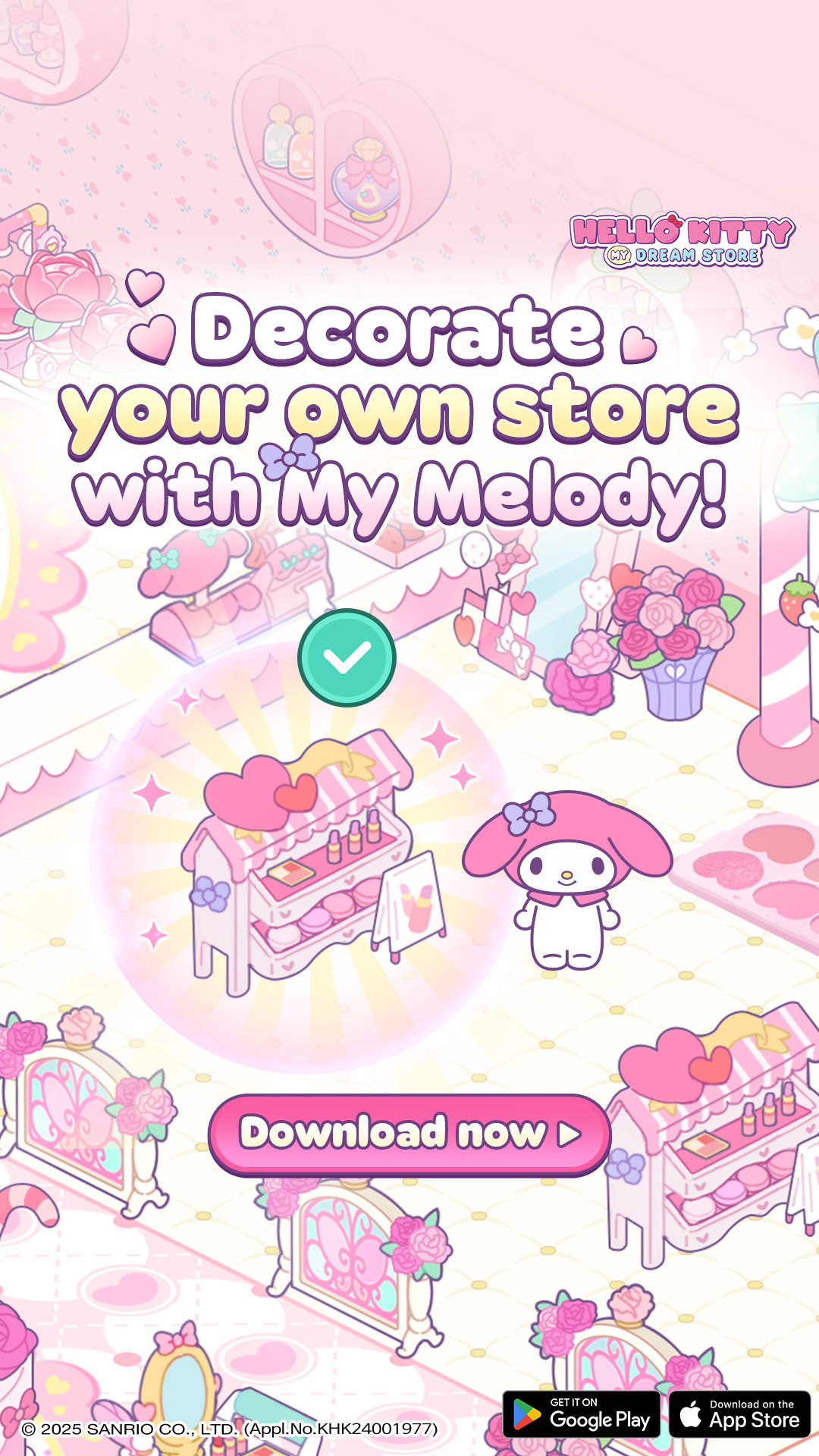 Hello Kitty My Dream Store Facebook ad