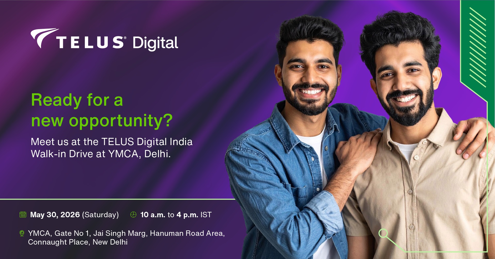 TELUS Digital Facebook ad: #TELUSIndiaHiring: Discover, connect, and grow at the…