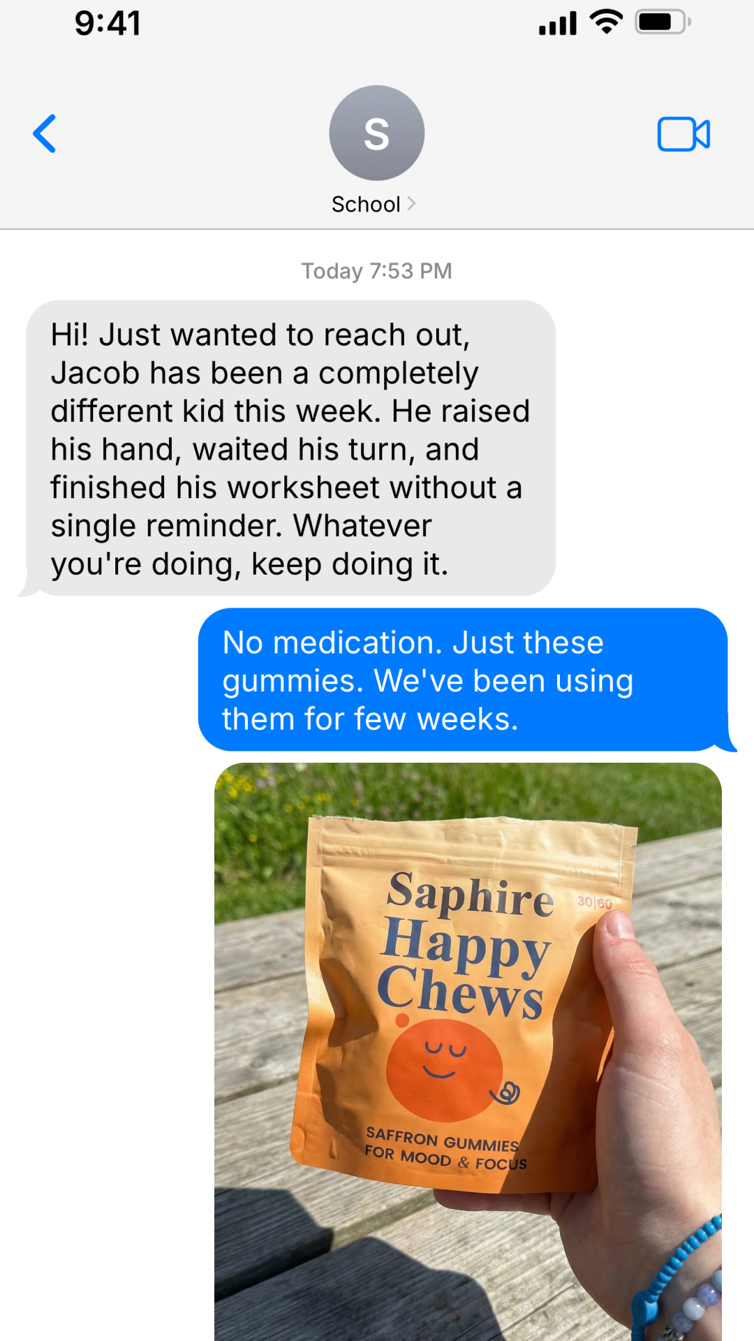 Sarah Mitchell Facebook ad