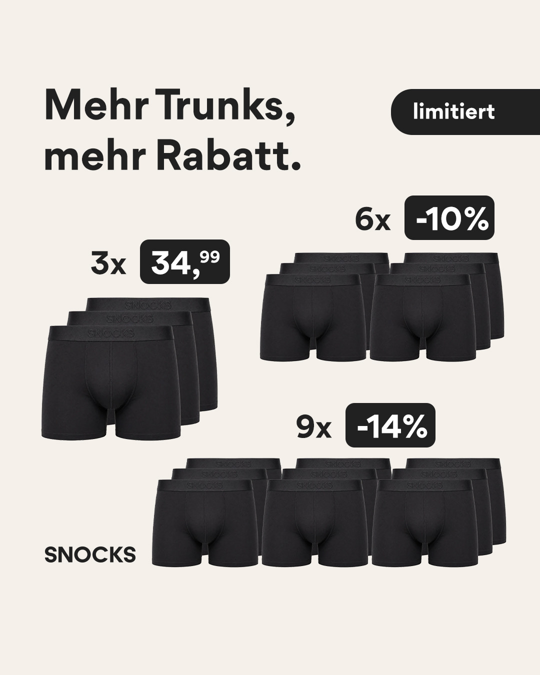 Snocks Facebook ad