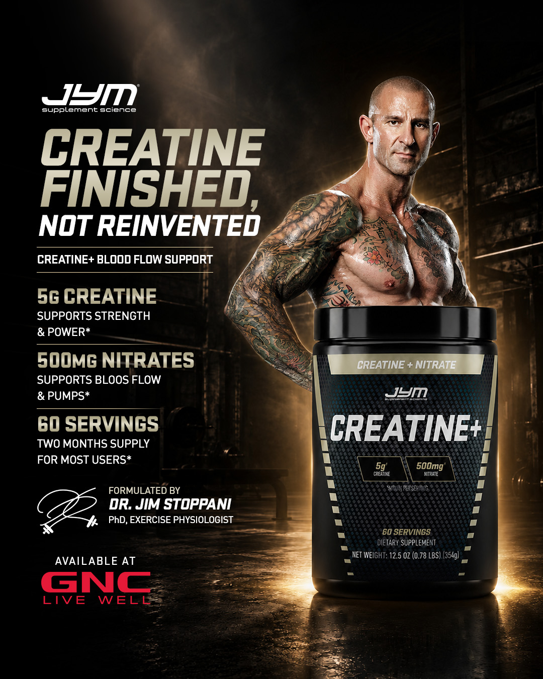 JYM Supplement Science Facebook ad