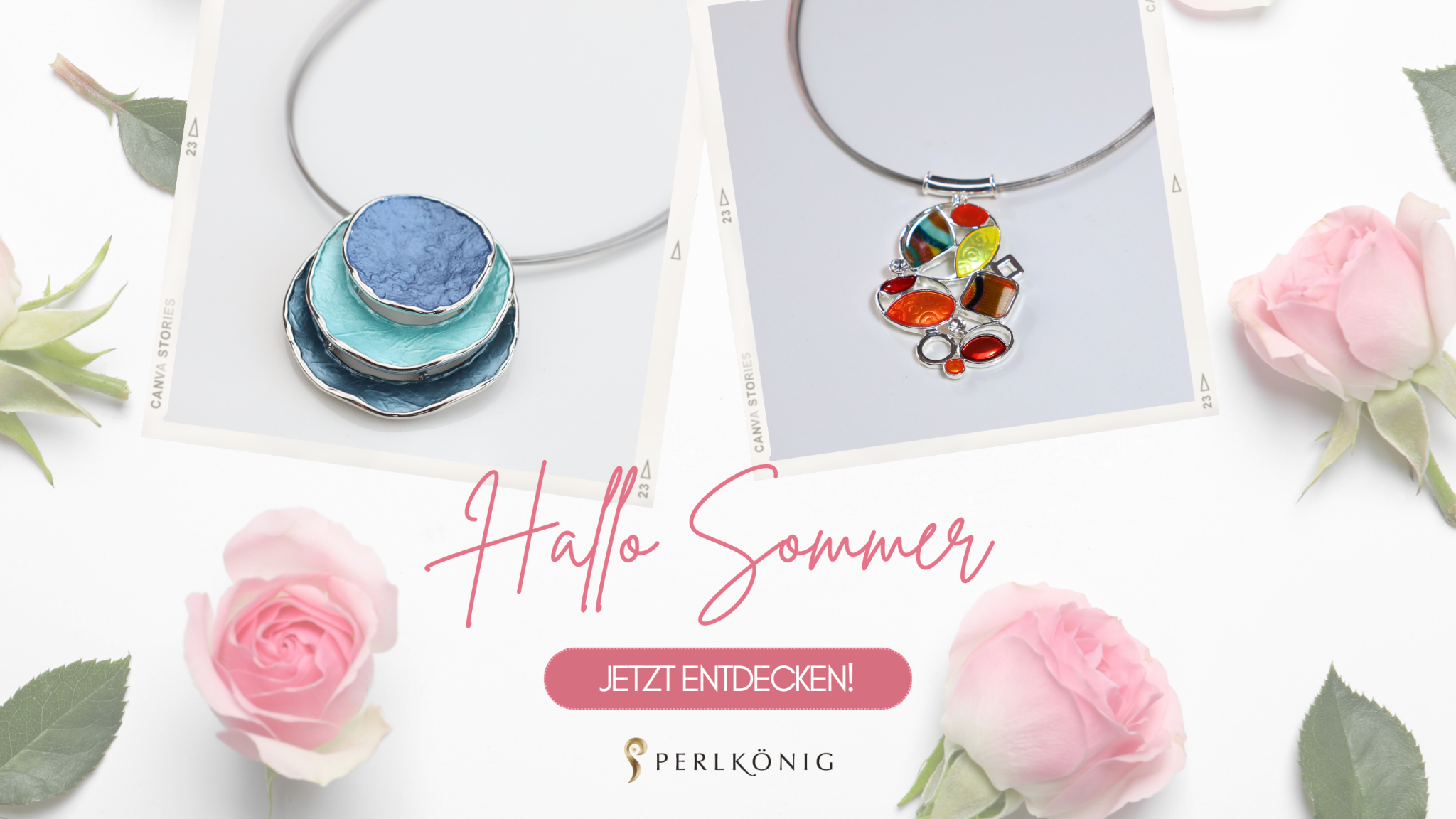Modeschmuck / Perlkönig Schmuckmanufaktur Facebook ad