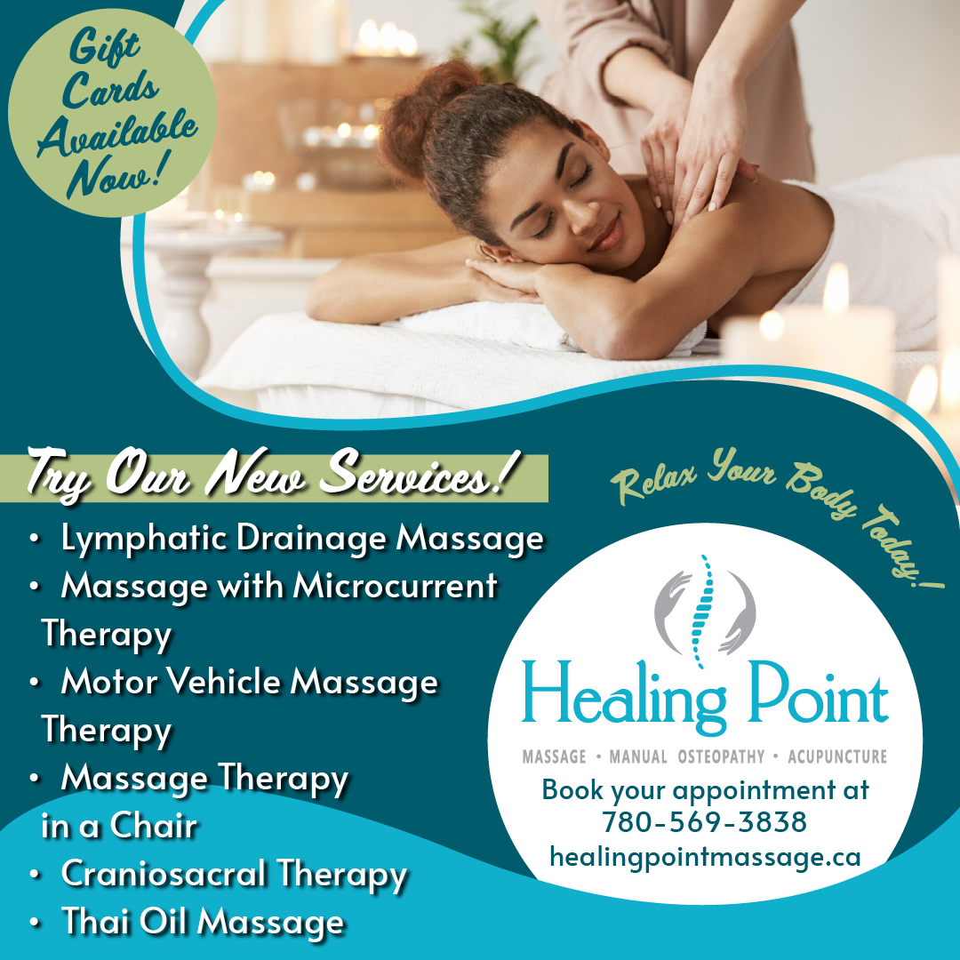 Healing Point Massage Therapy Facebook ad