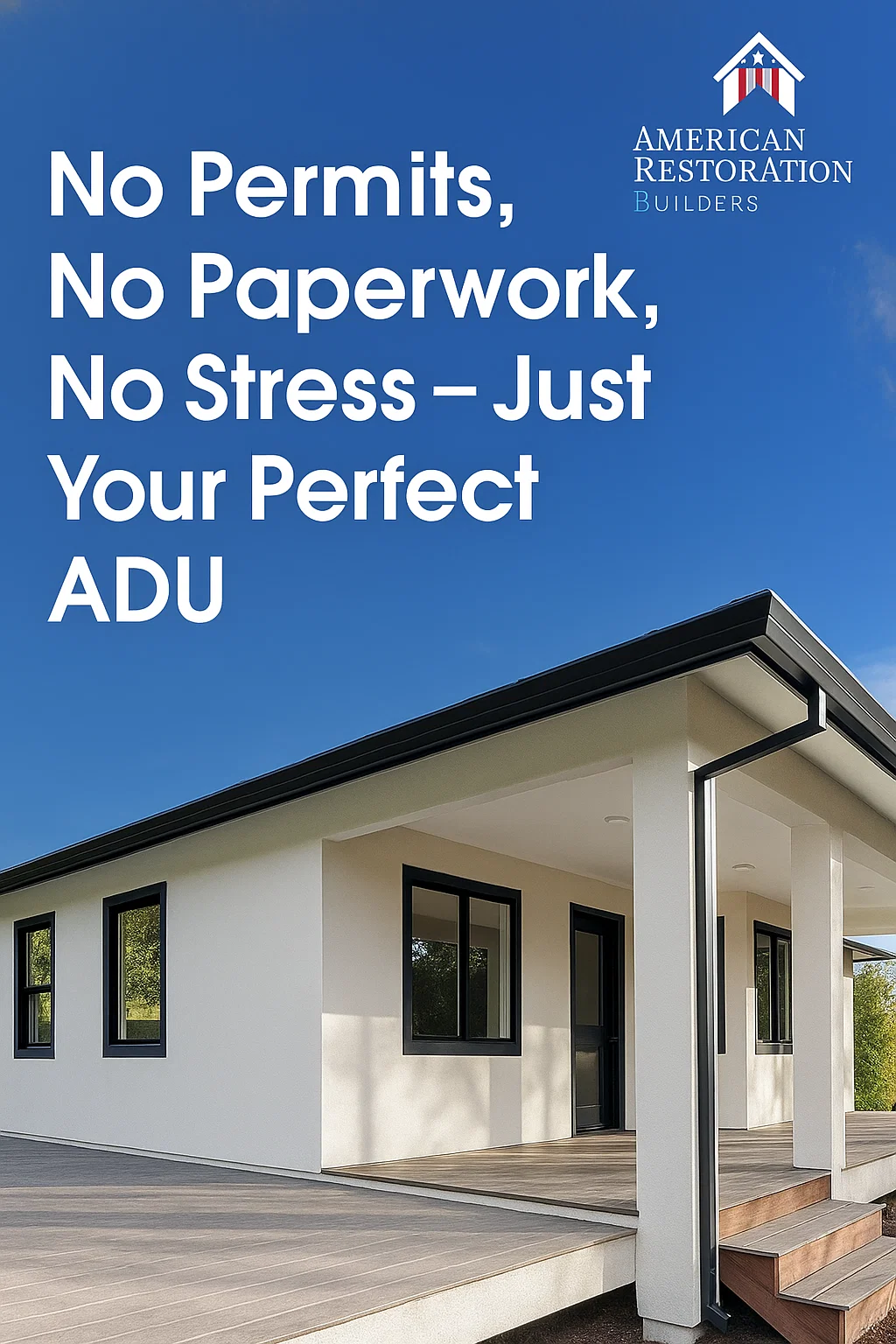 American Restauration Builders Facebook ad: Build Your Dream ADU in Sacramento, Free Quote