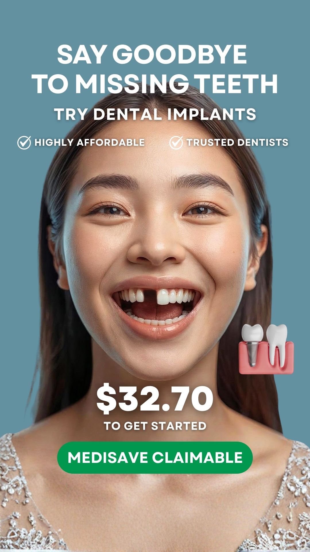NoFrills Dental Facebook ad from Jan 27, 2026