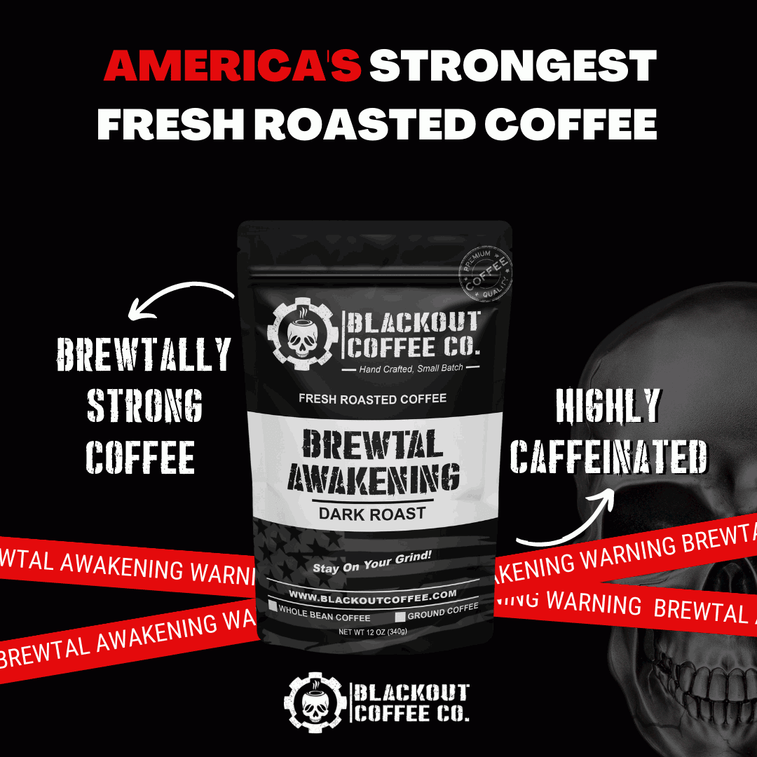 Blackout Coffee Co. Facebook ad
