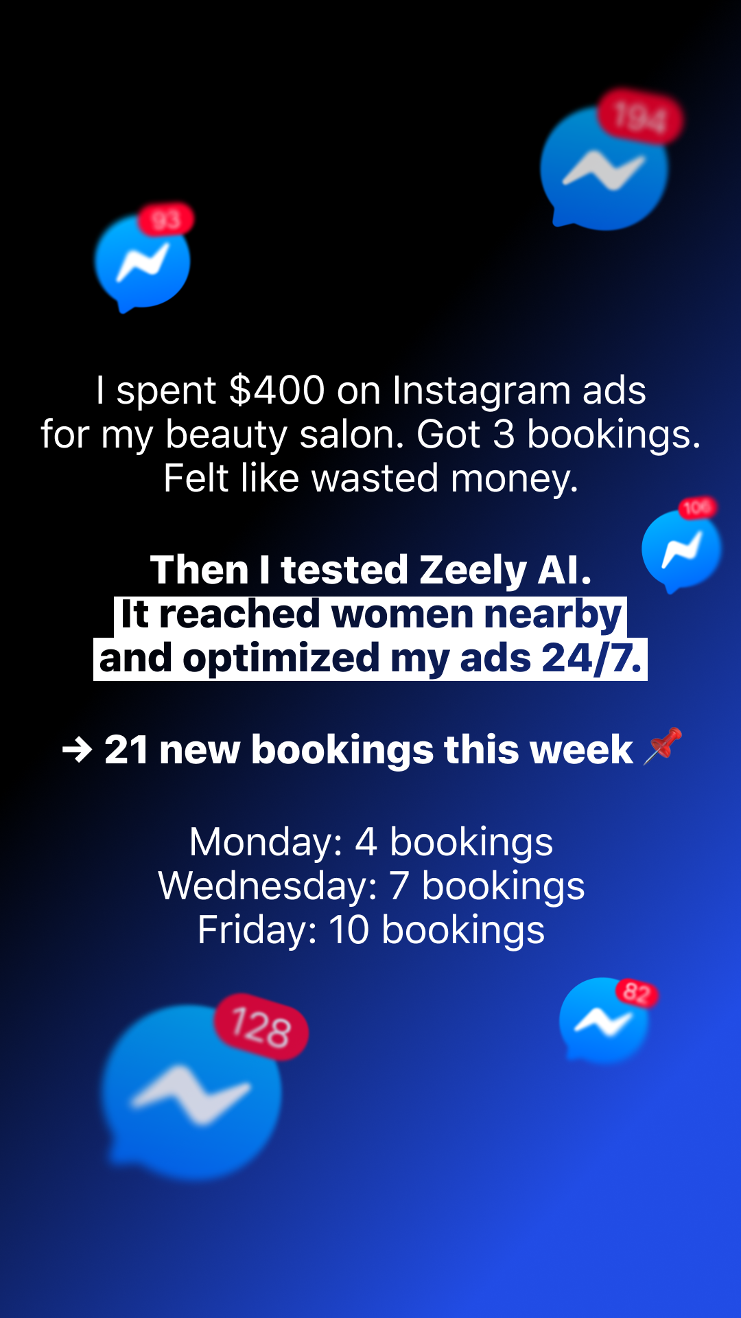Zeely Facebook ad