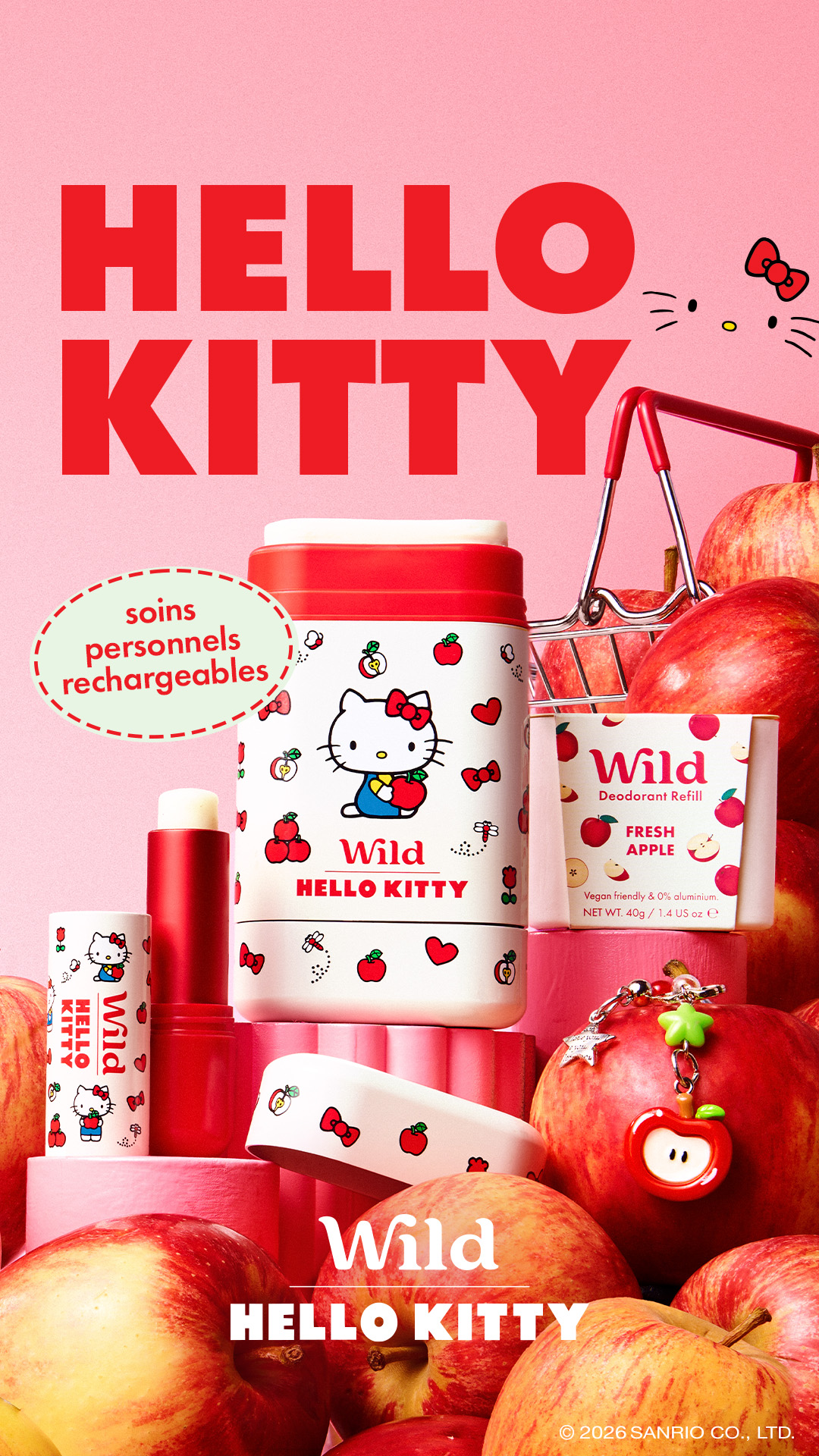 Wild Facebook ad: L'étui Hello Kitty est là