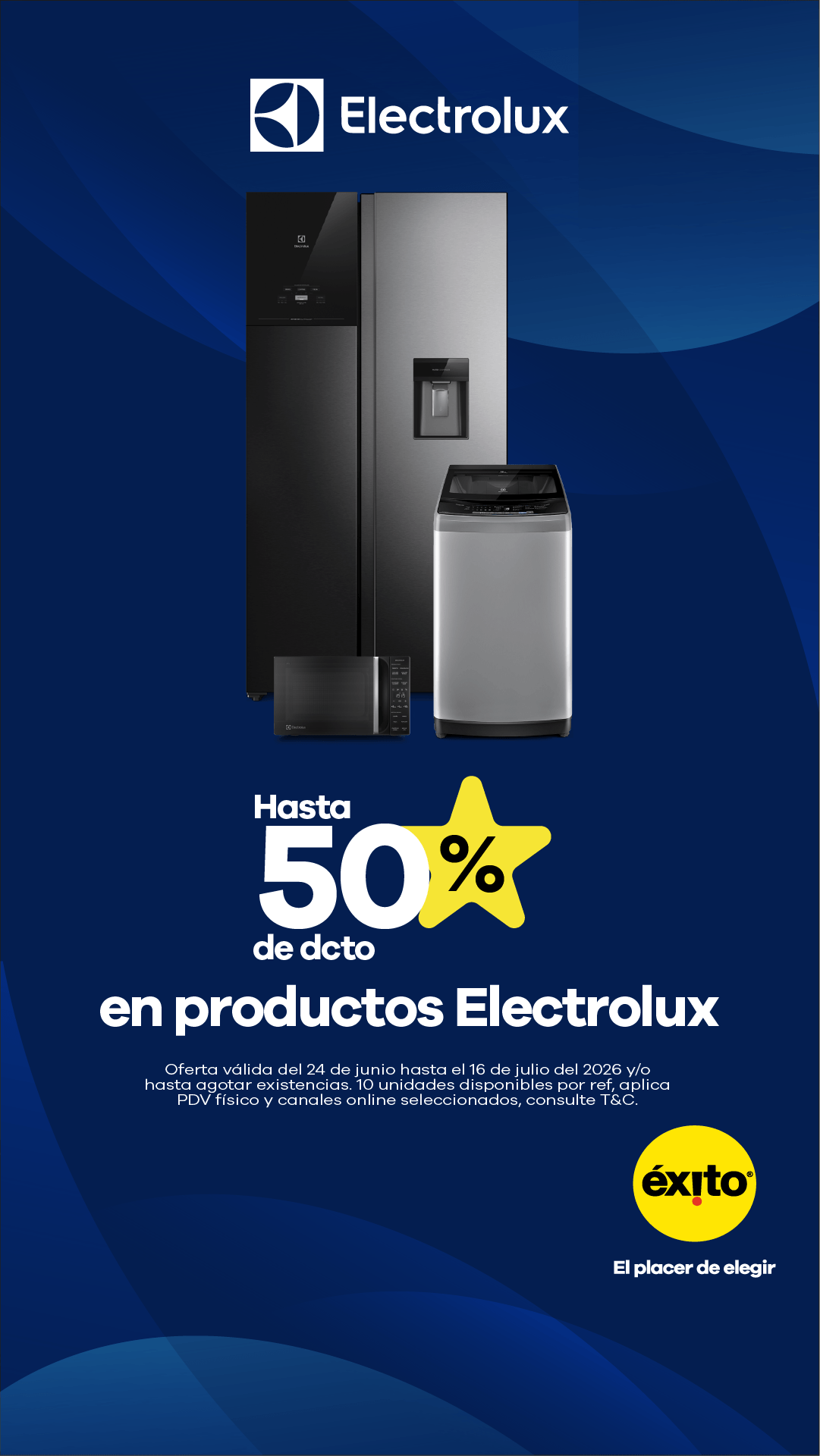 Éxito Facebook ad