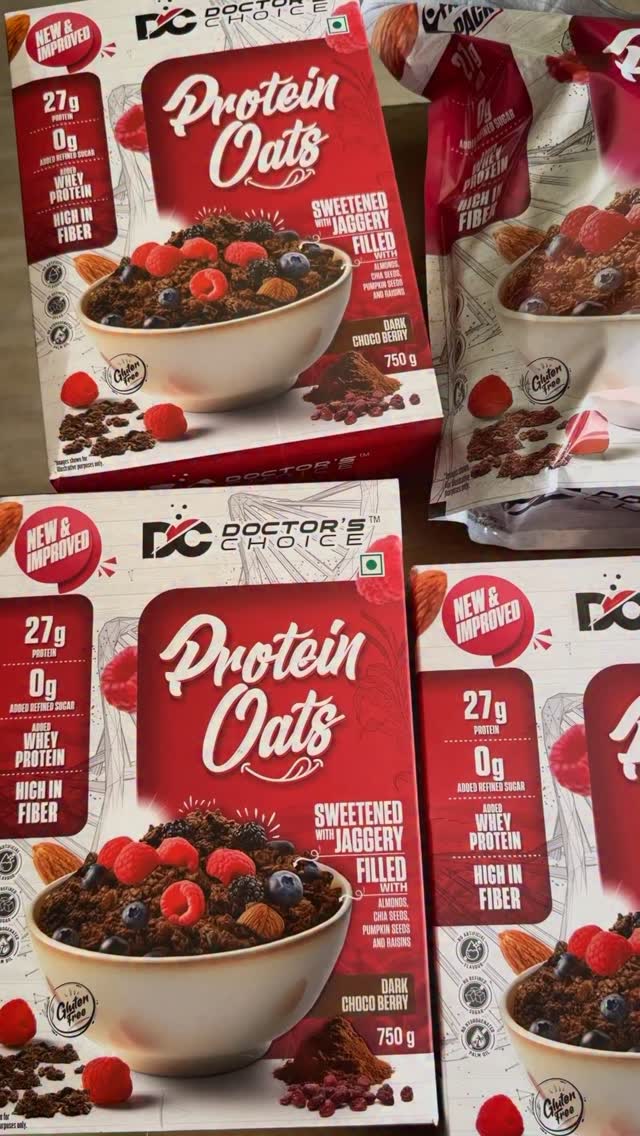 DC: Driven By Passion & Innovation Facebook ad: I recently got Doctor’s Choice Protein Oats tested…