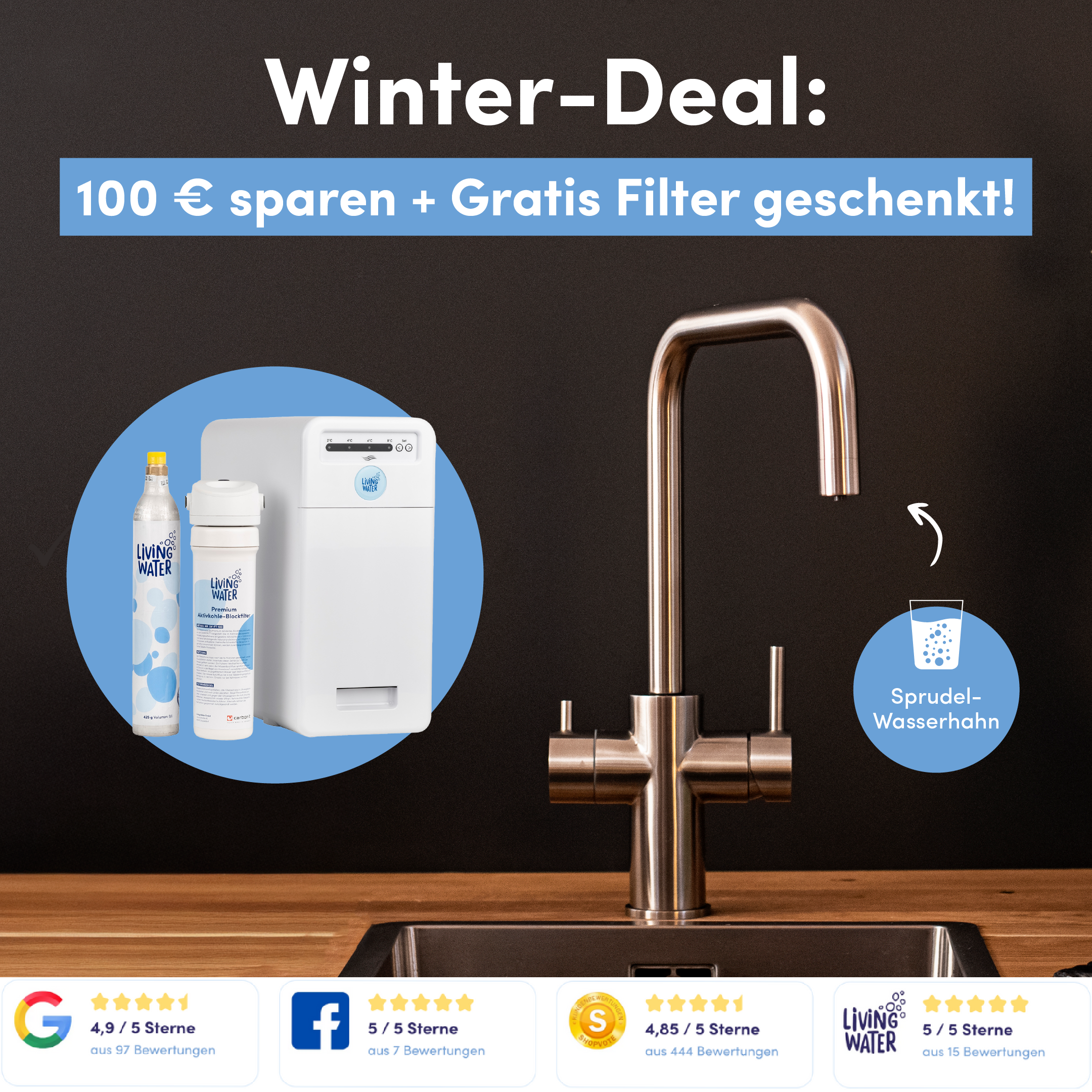 Living Water Facebook ad