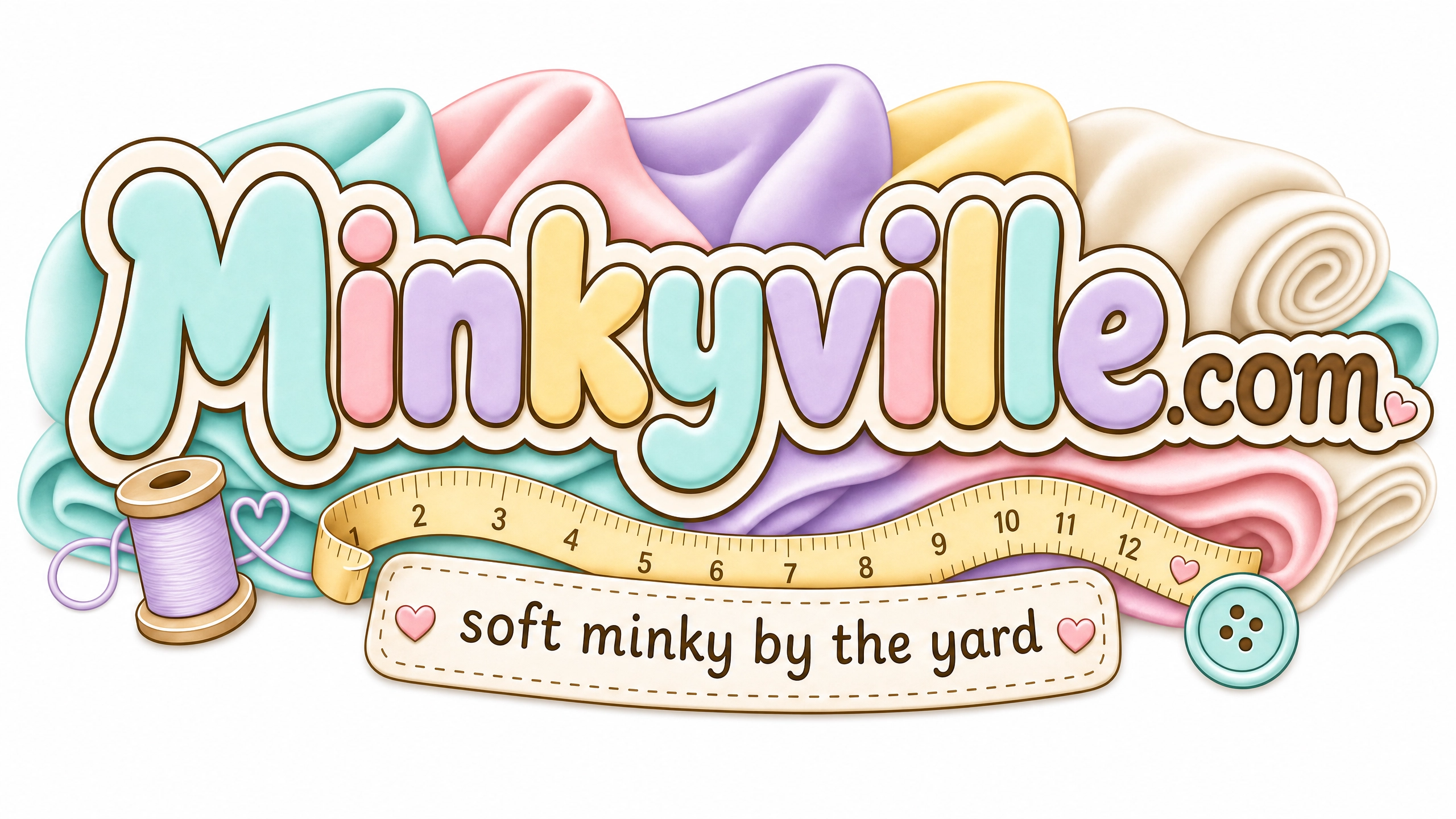 Minkyville Facebook ad: Your Favorite Designs, Now in Minky