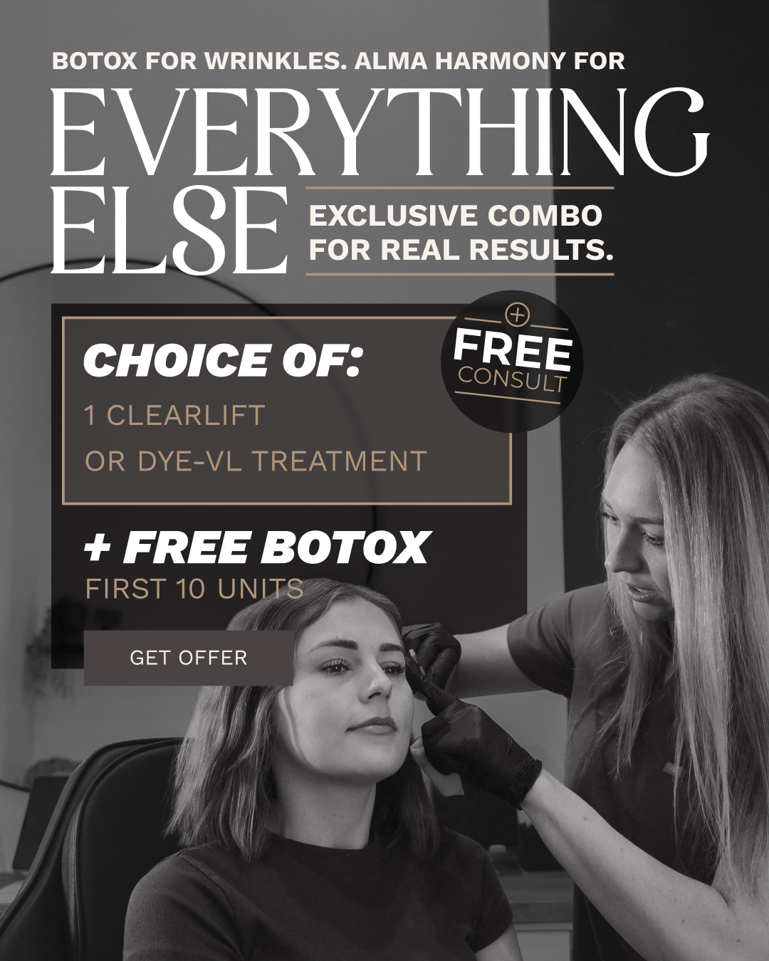 Opal Aesthetics Facebook ad: Reveal Smoother, Brighter Skin