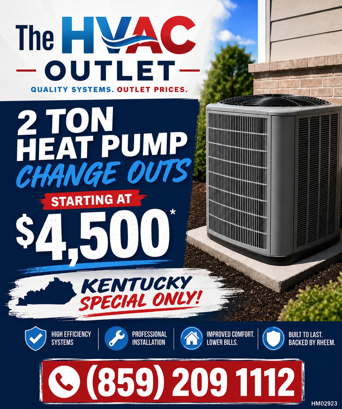 The HVAC Outlet Facebook ad