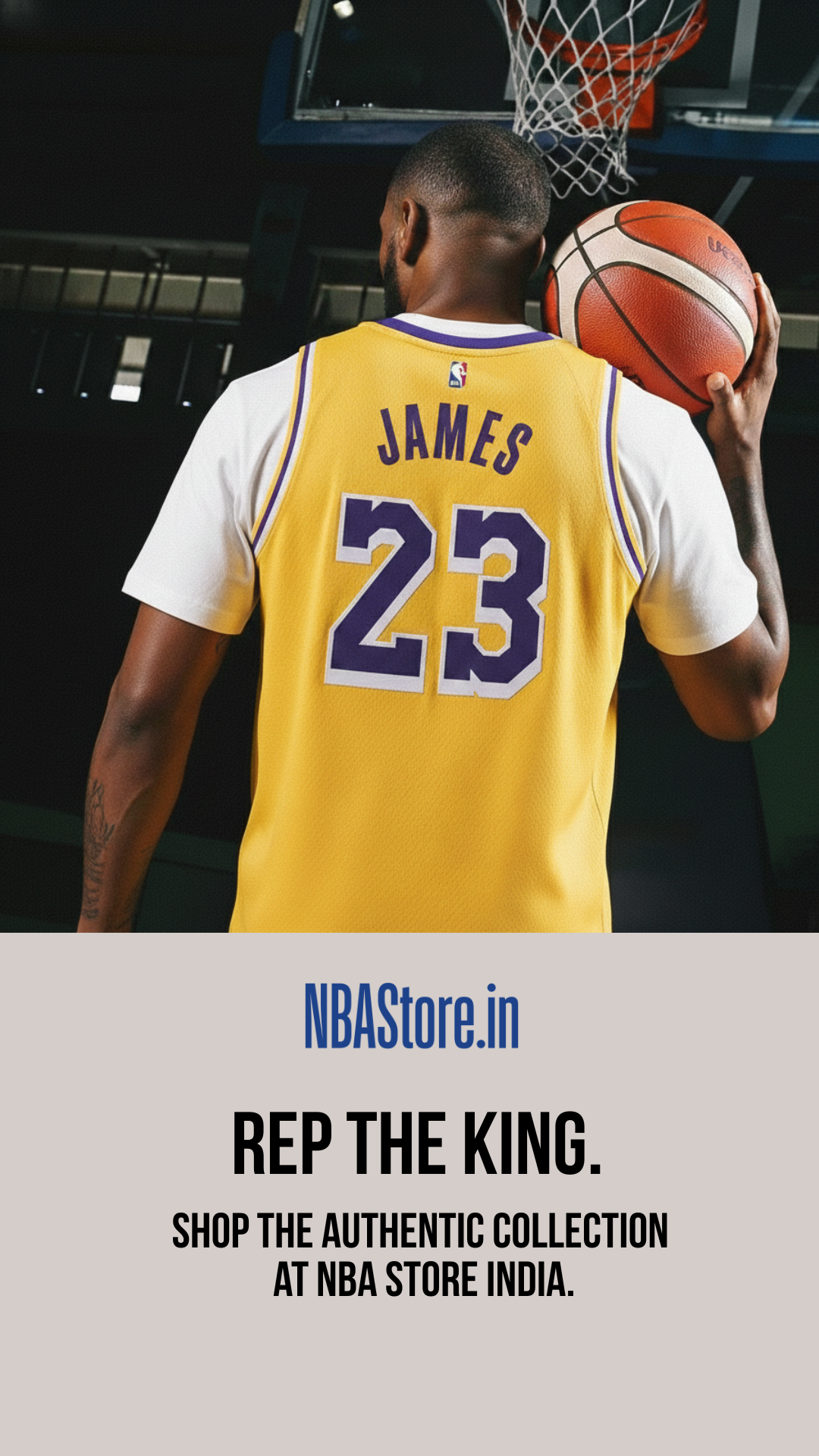 NBA Store India Facebook ad