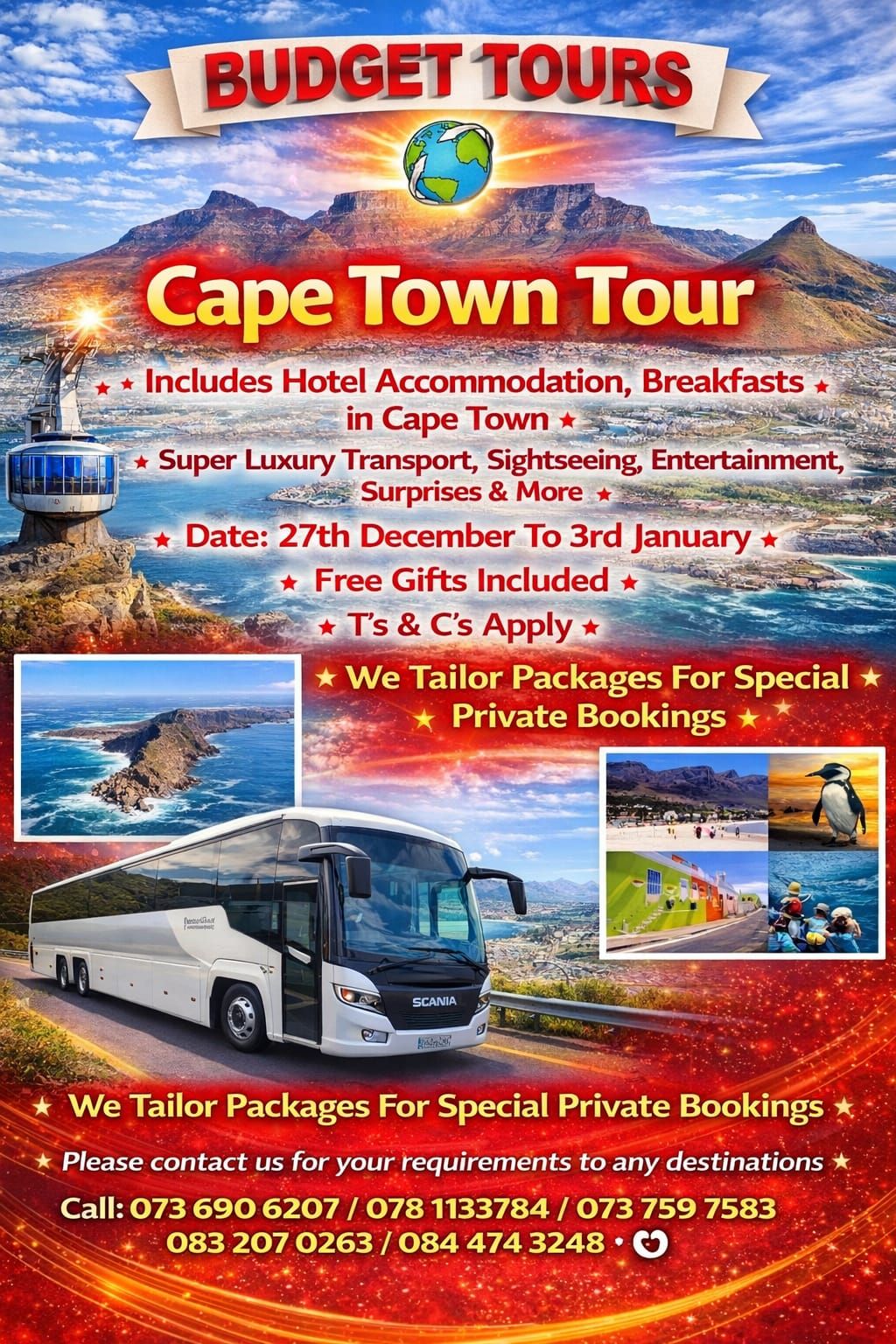 Budget Travel & Tours Facebook ad